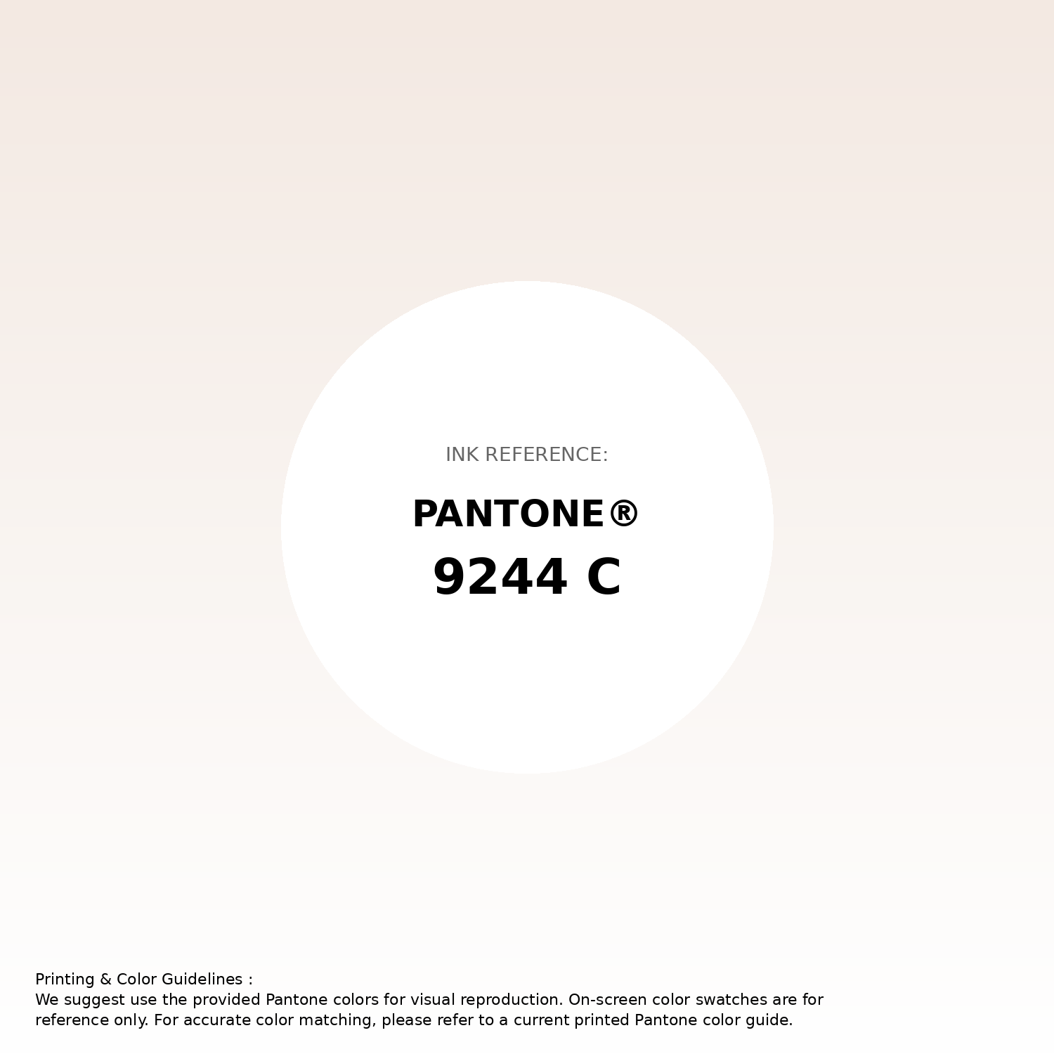 Stunning gradient artwork featuring Pantone 9244 C Color | Hex color Code #f3e9e2. Beautiful color transitions perfect for modern designs and backgrounds. #gradient #colorart #design #f3e9e2