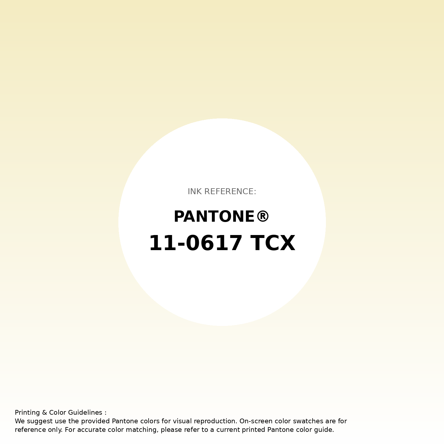 Stunning gradient artwork featuring Pantone 11-0617 Tcx Transparent Yellow Color | Hex color Code #f4ecc2. Beautiful color transitions perfect for modern designs and backgrounds. #gradient #colorart #design #f4ecc2