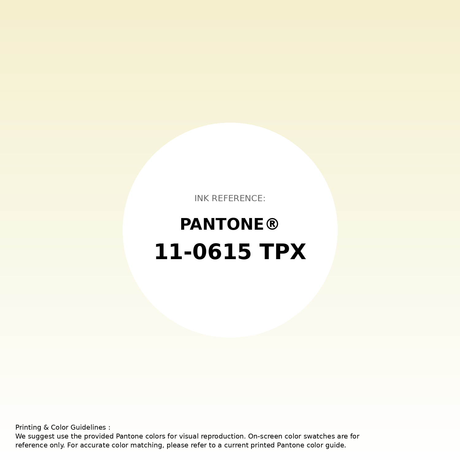 Stunning gradient artwork featuring Pantone 11-0615 Tpx Pear Sorbet Color | Hex color Code #f4f0cd. Beautiful color transitions perfect for modern designs and backgrounds. #gradient #colorart #design #f4f0cd