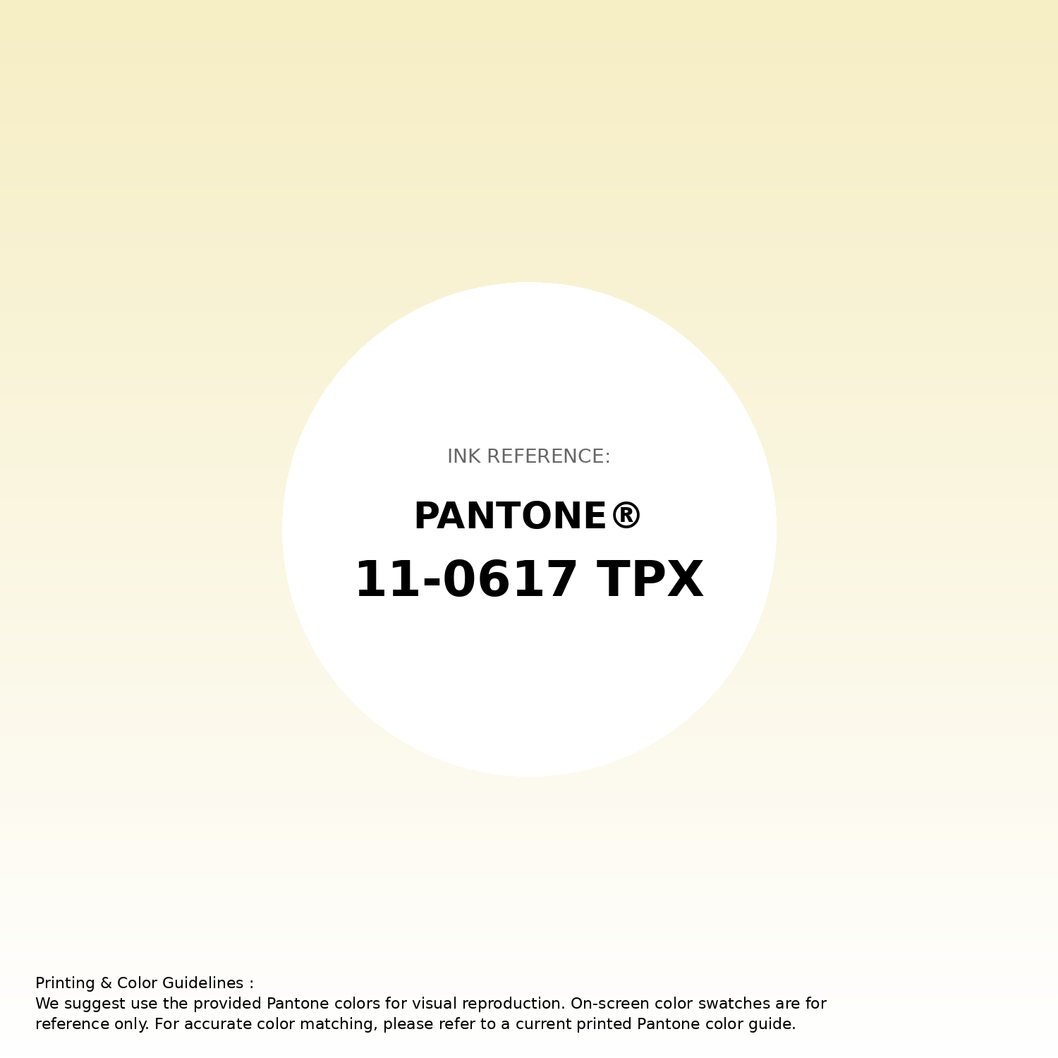 Stunning gradient artwork featuring Pantone 11-0617 Tpx Transparent Yellow Color | Hex color Code #f6eec4. Beautiful color transitions perfect for modern designs and backgrounds. #gradient #colorart #design #f6eec4