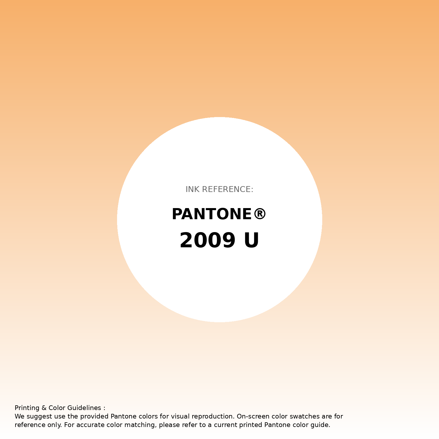 Stunning gradient artwork featuring Pantone 2009 U Color | Hex color Code #f7b06a. Beautiful color transitions perfect for modern designs and backgrounds. #gradient #colorart #design #f7b06a