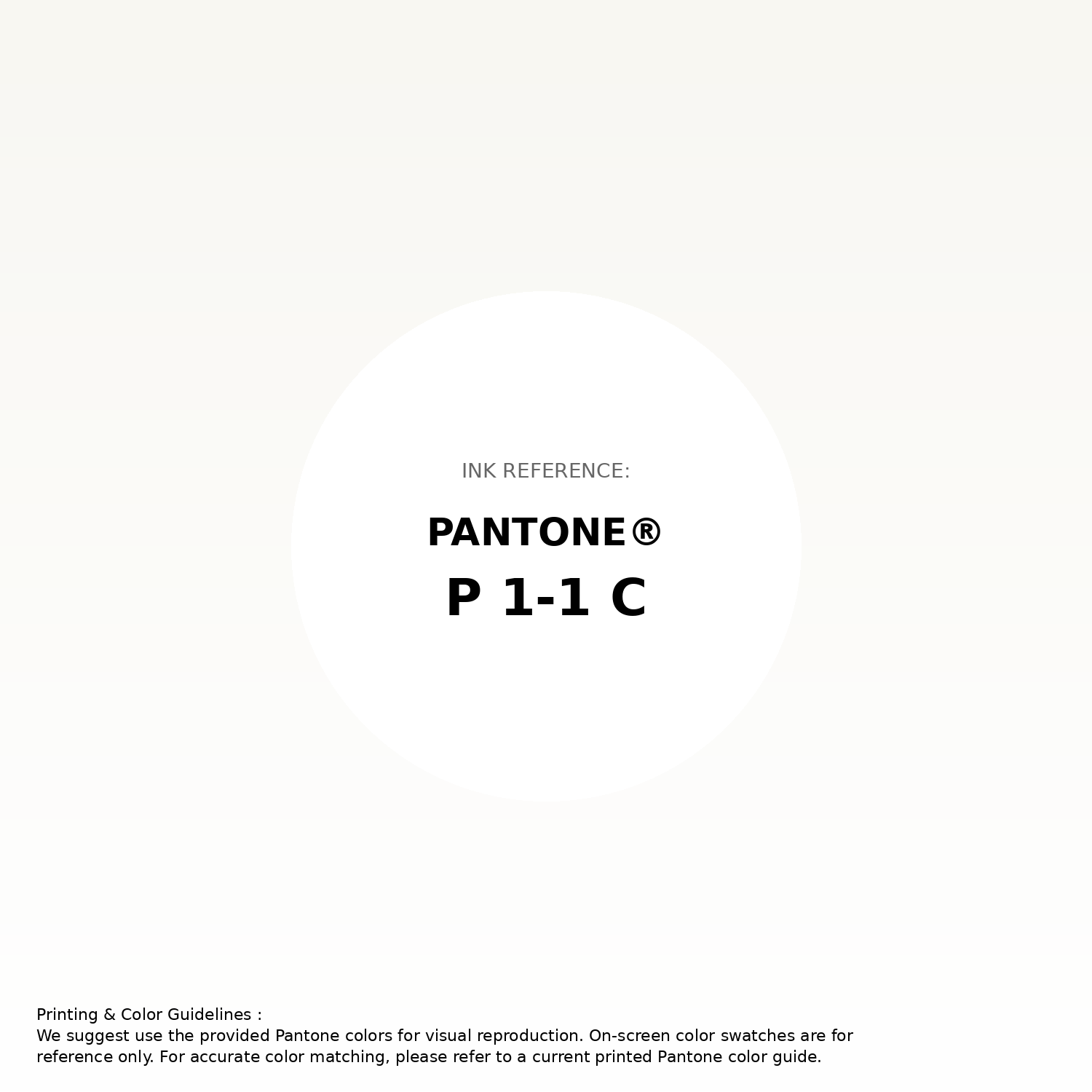 Stunning gradient artwork featuring Pantone P 1-1 C Color | Hex color Code #f8f7f2. Beautiful color transitions perfect for modern designs and backgrounds. #gradient #colorart #design #f8f7f2