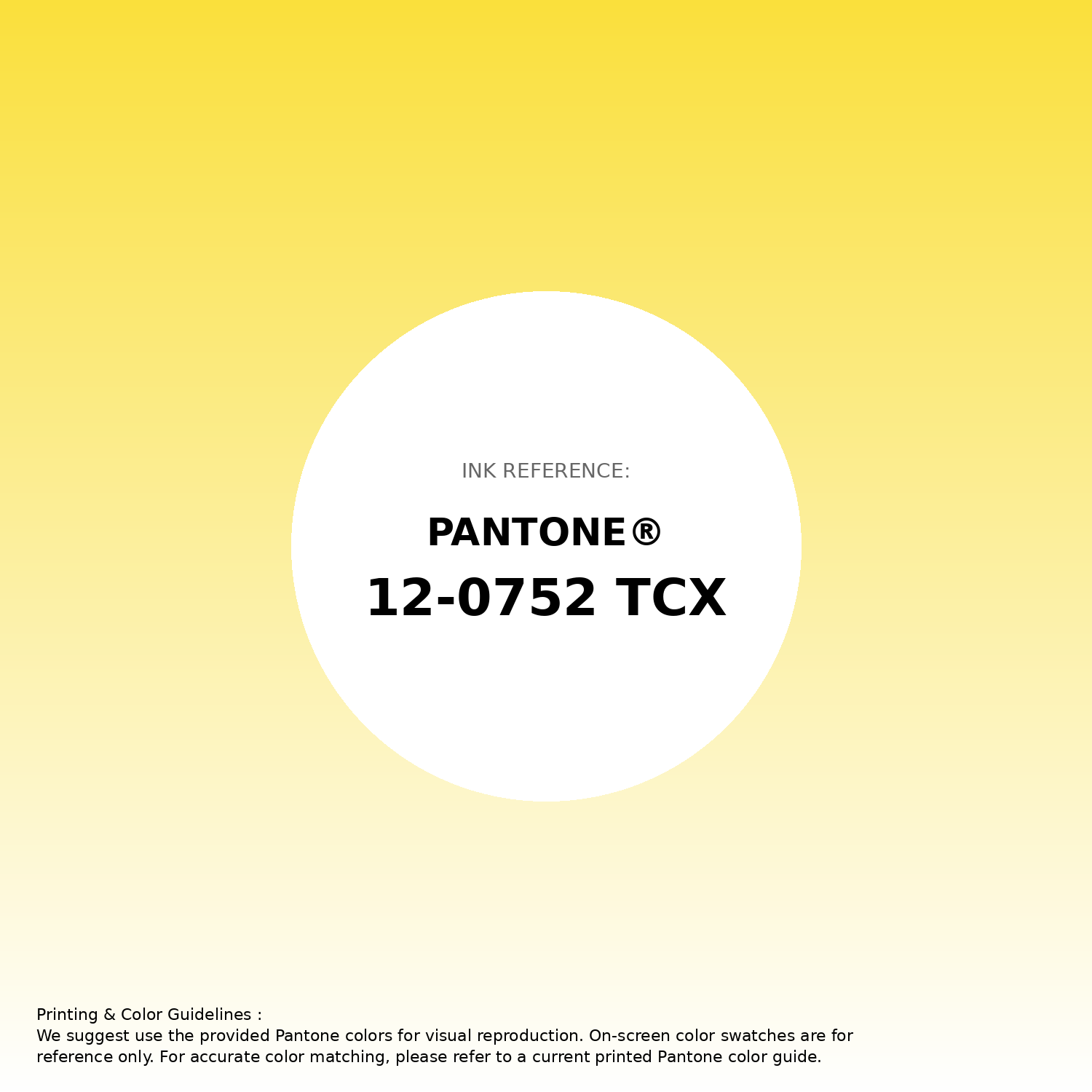 Stunning gradient artwork featuring Pantone 12-0752 Tcx Buttercup Color | Hex color Code #fae03c. Beautiful color transitions perfect for modern designs and backgrounds. #gradient #colorart #design #fae03c
