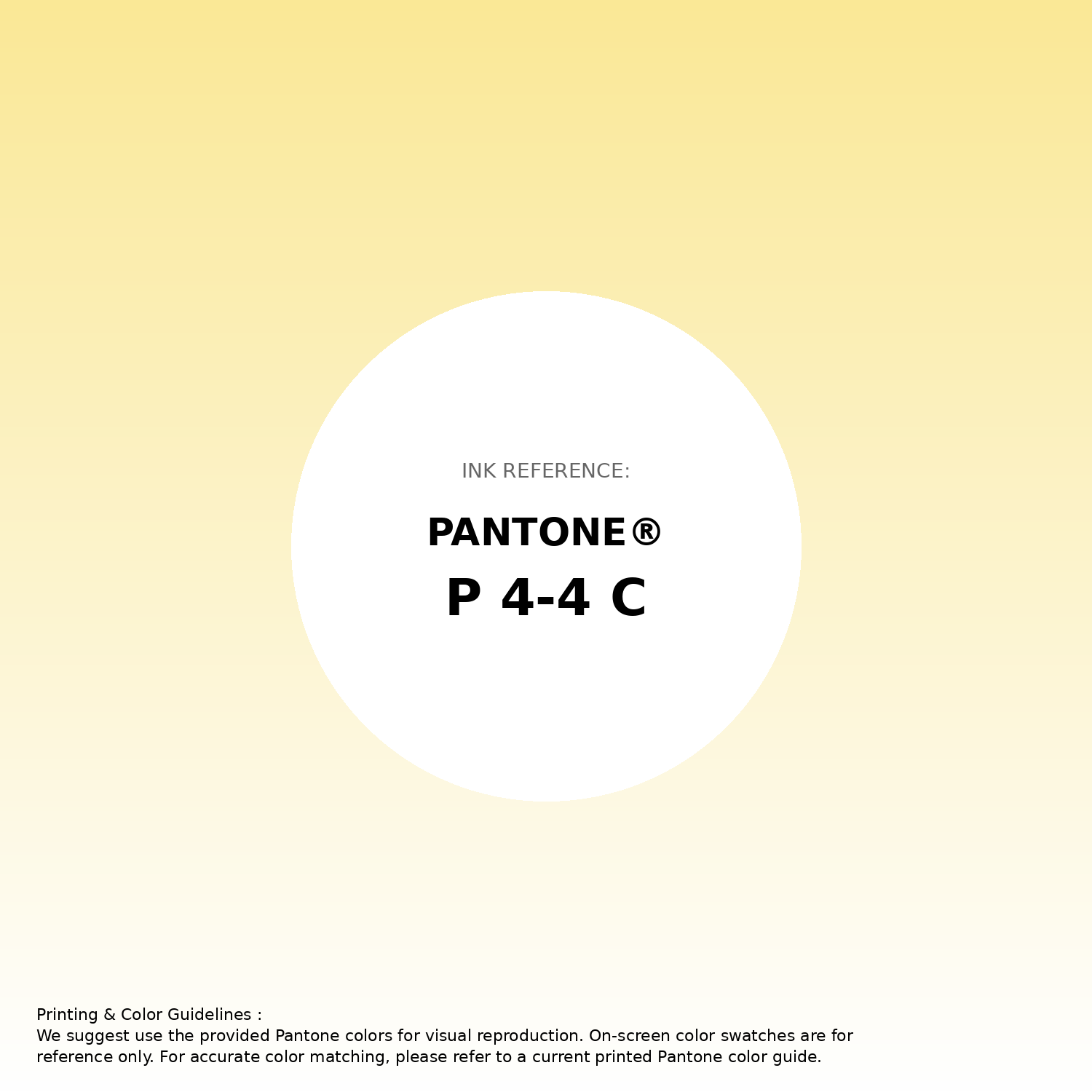 Stunning gradient artwork featuring Pantone P 4-4 C Color | Hex color Code #fae896. Beautiful color transitions perfect for modern designs and backgrounds. #gradient #colorart #design #fae896
