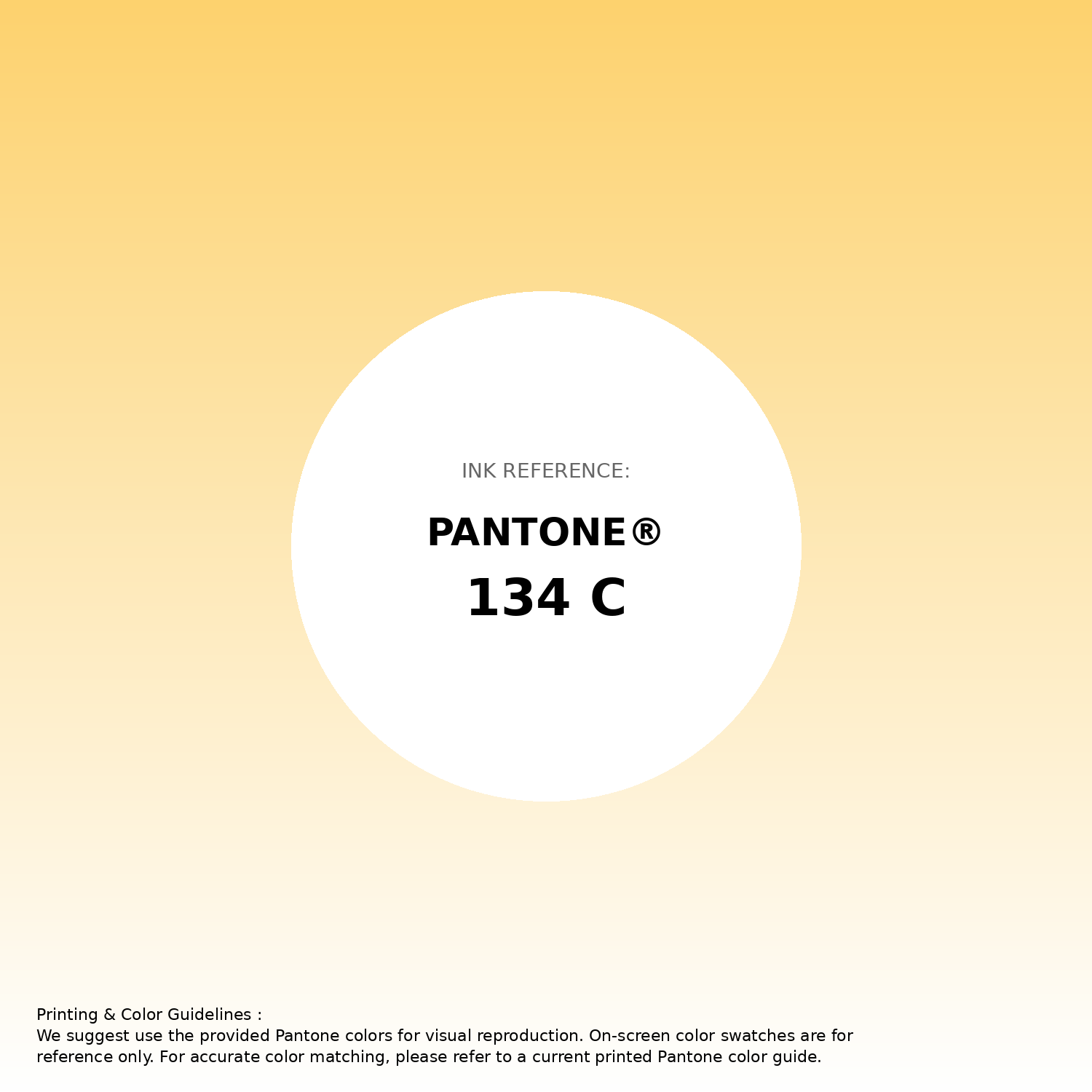 Stunning gradient artwork featuring Pantone 134 C Color | Hex color Code #fdd26e. Beautiful color transitions perfect for modern designs and backgrounds. #gradient #colorart #design #fdd26e