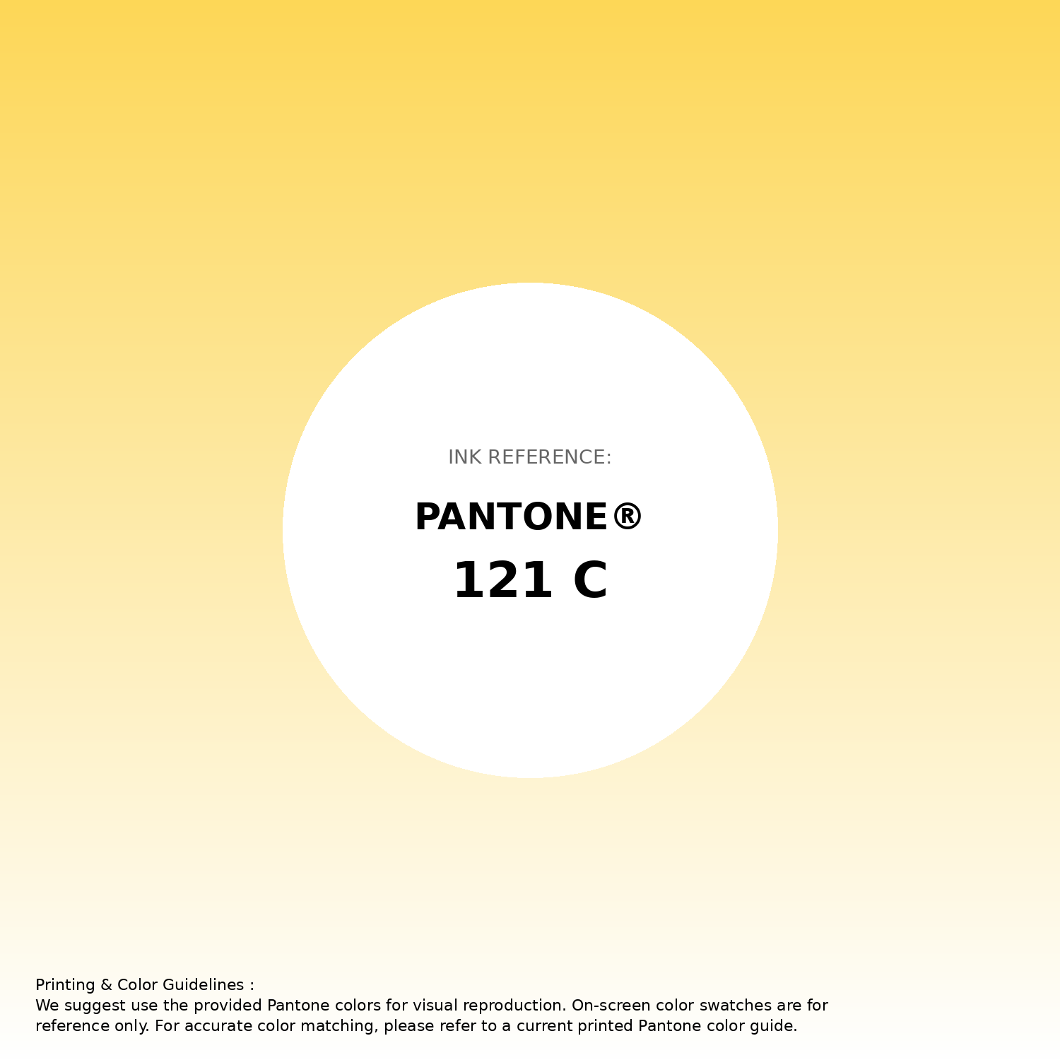 Stunning gradient artwork featuring Pantone 121 C Color | Hex color Code #fdd757. Beautiful color transitions perfect for modern designs and backgrounds. #gradient #colorart #design #fdd757