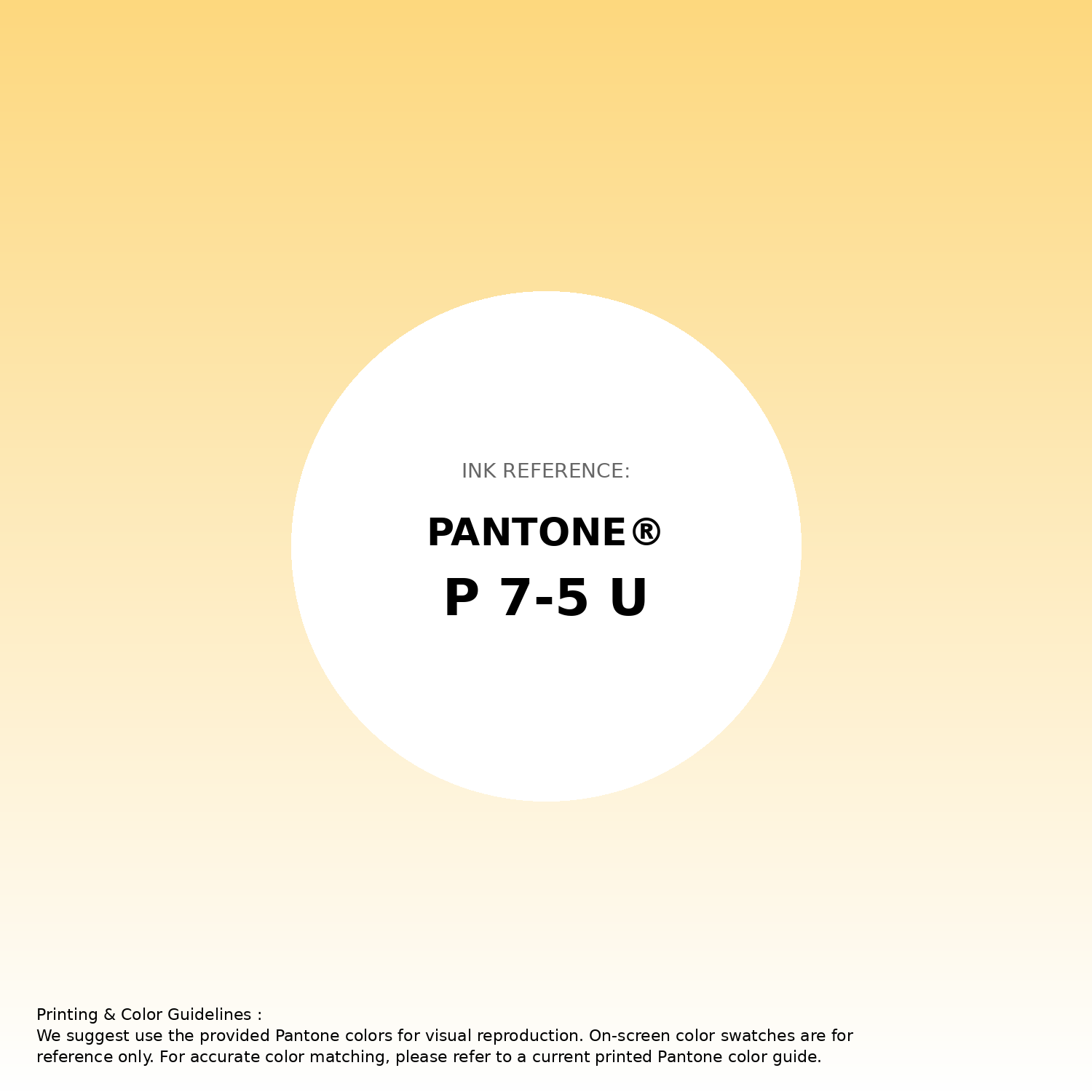 Stunning gradient artwork featuring Pantone P 7-5 U Color | Hex color Code #fdd87e. Beautiful color transitions perfect for modern designs and backgrounds. #gradient #colorart #design #fdd87e