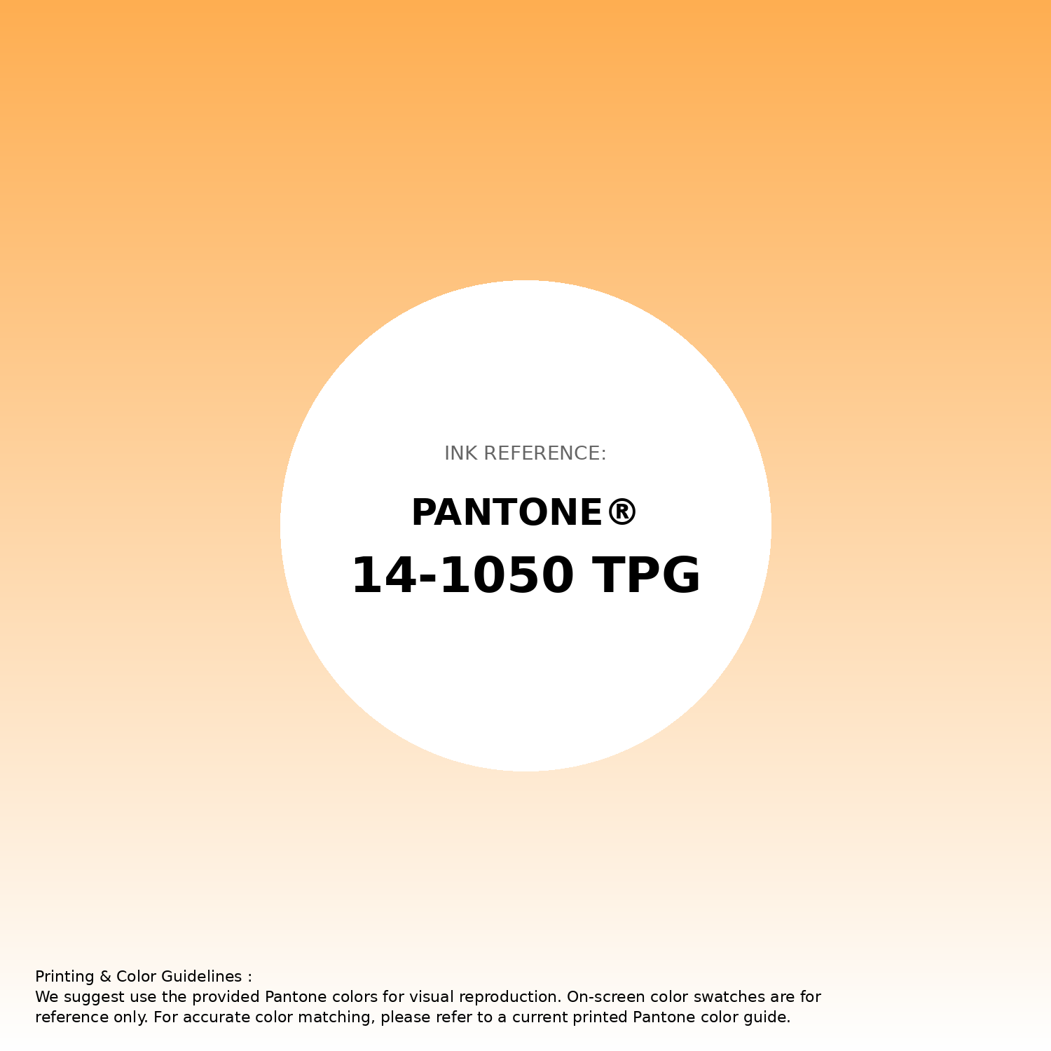 Stunning gradient artwork featuring Pantone 14-1050 Tpg Marigold Color | Hex color Code #feae51. Beautiful color transitions perfect for modern designs and backgrounds. #gradient #colorart #design #feae51