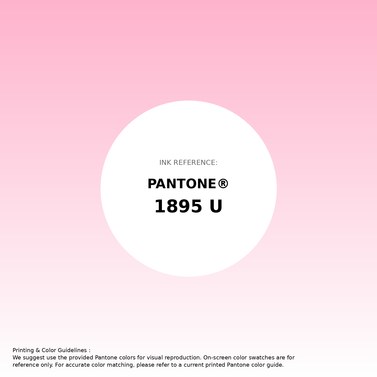 Stunning gradient artwork featuring Pantone 1895 U Color | Hex color Code #feb3cd. Beautiful color transitions perfect for modern designs and backgrounds. #gradient #colorart #design #feb3cd