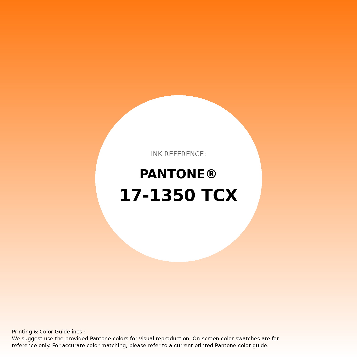Hex Color #ff7913 | Printing Match PANTONE 17-1350 TCX | Color