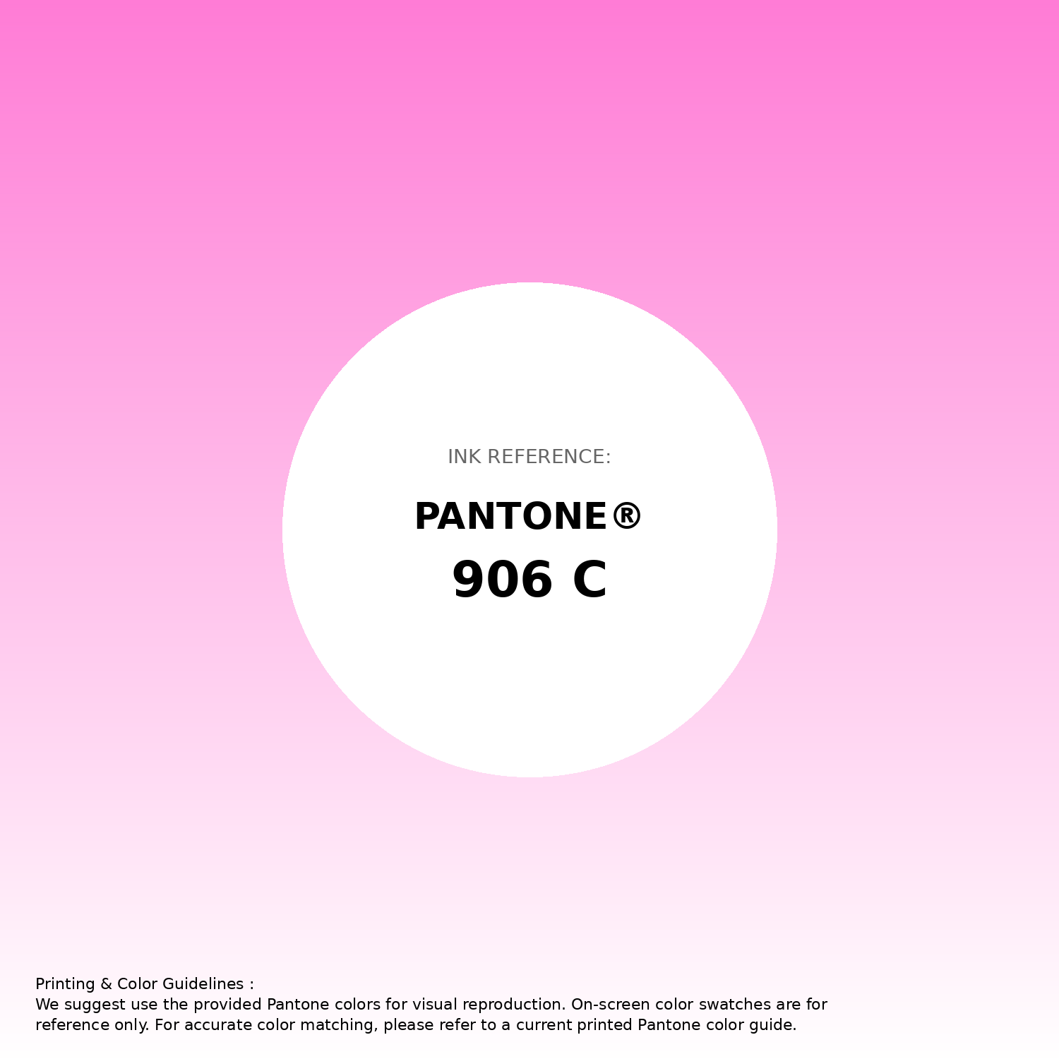 Stunning gradient artwork featuring Pantone 906 C Color | Hex color Code #ff7cd6. Beautiful color transitions perfect for modern designs and backgrounds. #gradient #colorart #design #ff7cd6