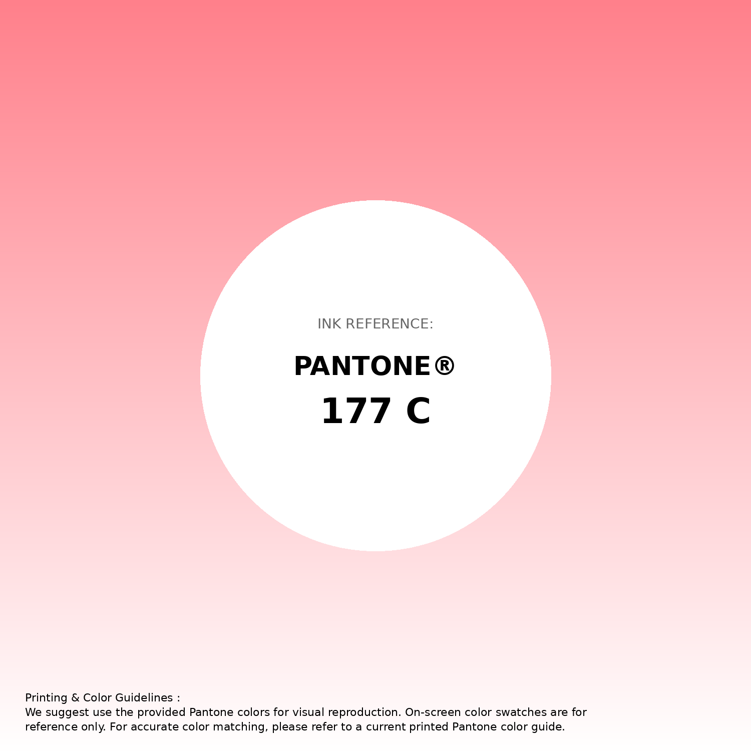 Hex Color #ff808b | Printing Match PANTONE 177 C | Color conversion ...