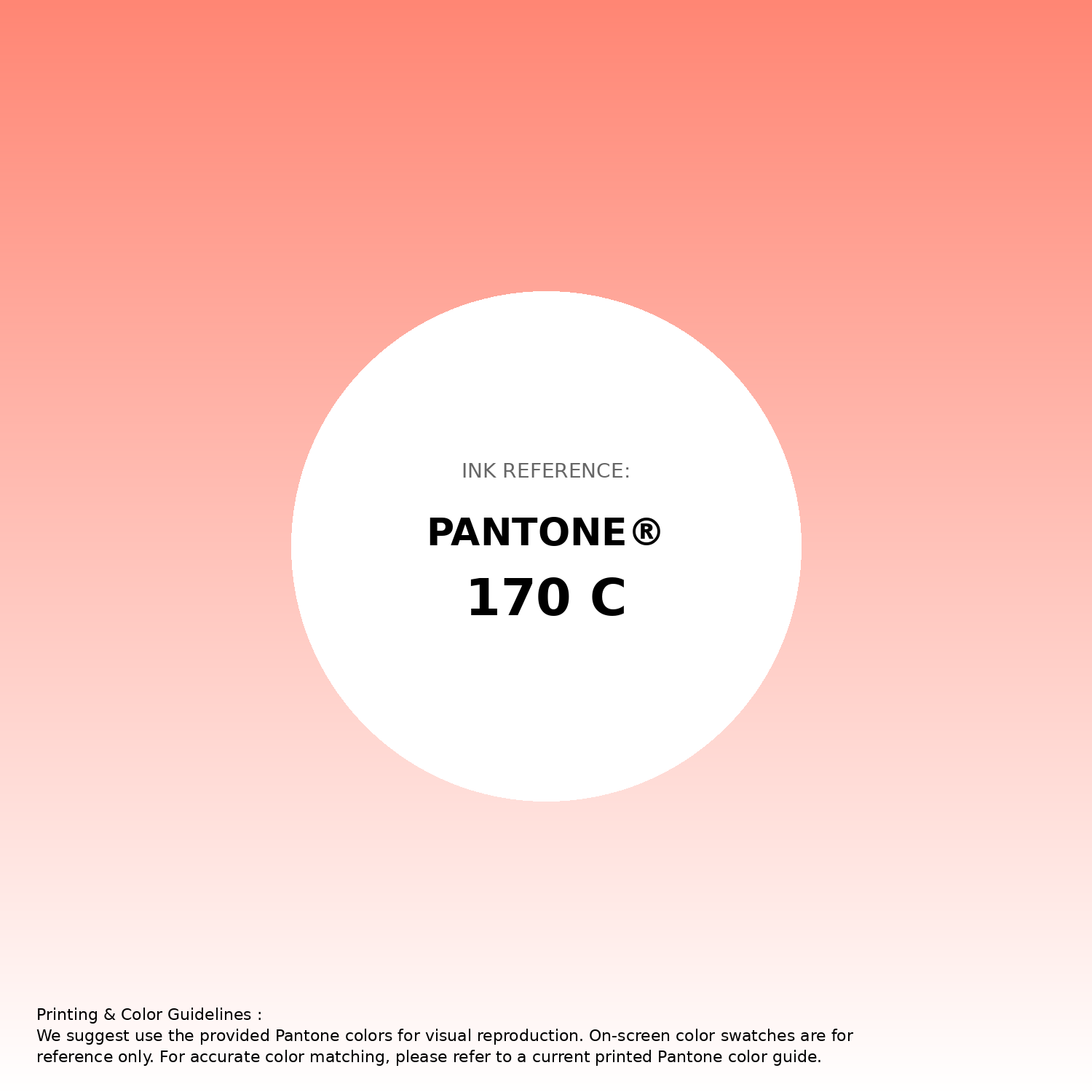 Hex Color #ff8674 | Printing Match PANTONE 170 C | Color conversion ...