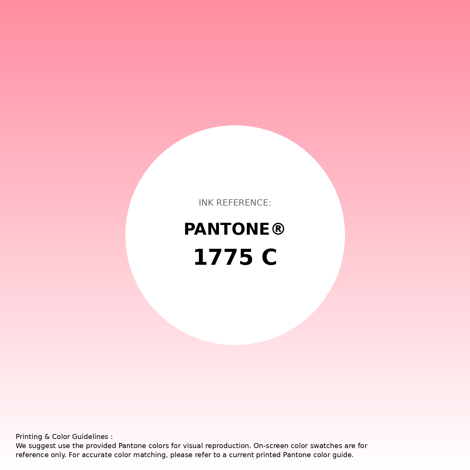 Stunning gradient artwork featuring Pantone 1775 C Color | Hex color Code #ff8da1. Beautiful color transitions perfect for modern designs and backgrounds. #gradient #colorart #design #ff8da1