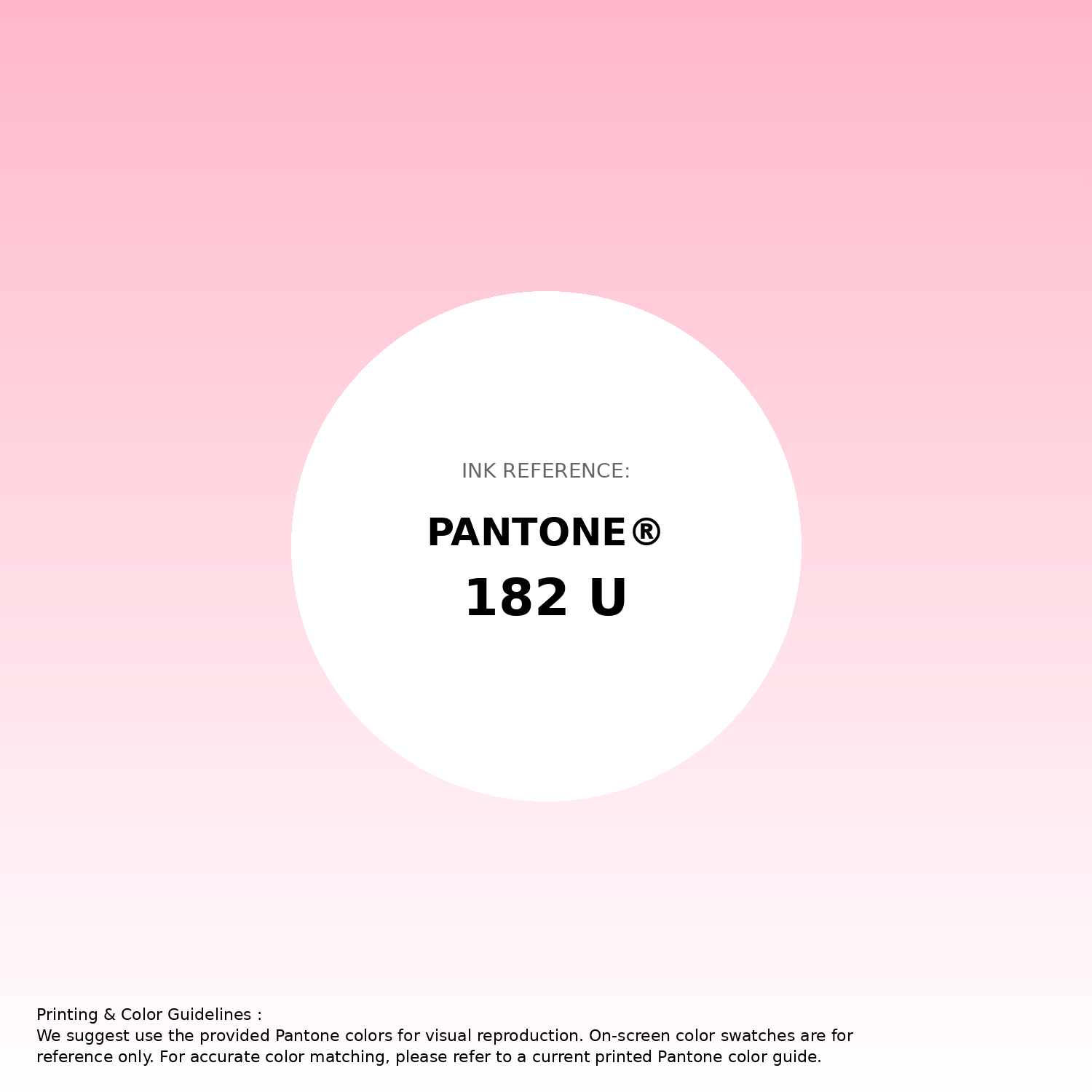 Stunning gradient artwork featuring Pantone 182 U Color | Hex color Code #ffb8ca. Beautiful color transitions perfect for modern designs and backgrounds. #gradient #colorart #design #ffb8ca