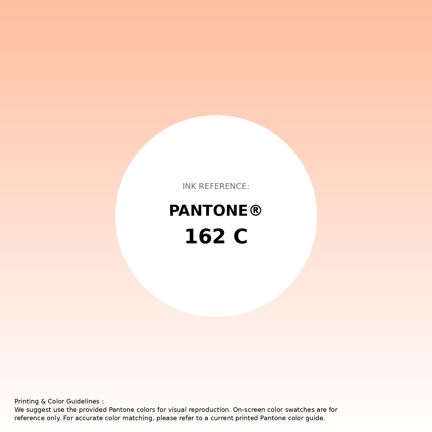 Stunning gradient artwork featuring Pantone 162 C Color | Hex color Code #ffbe9f. Beautiful color transitions perfect for modern designs and backgrounds. #gradient #colorart #design #ffbe9f