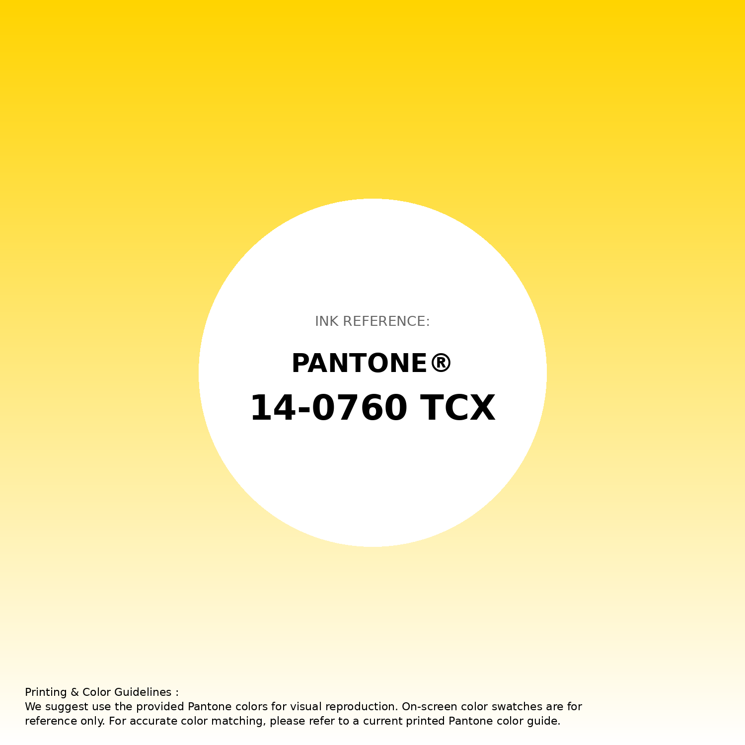 Stunning gradient artwork featuring Pantone 14-0760 Tcx Cyber Yellow Color | Hex color Code #ffd400. Beautiful color transitions perfect for modern designs and backgrounds. #gradient #colorart #design #ffd400