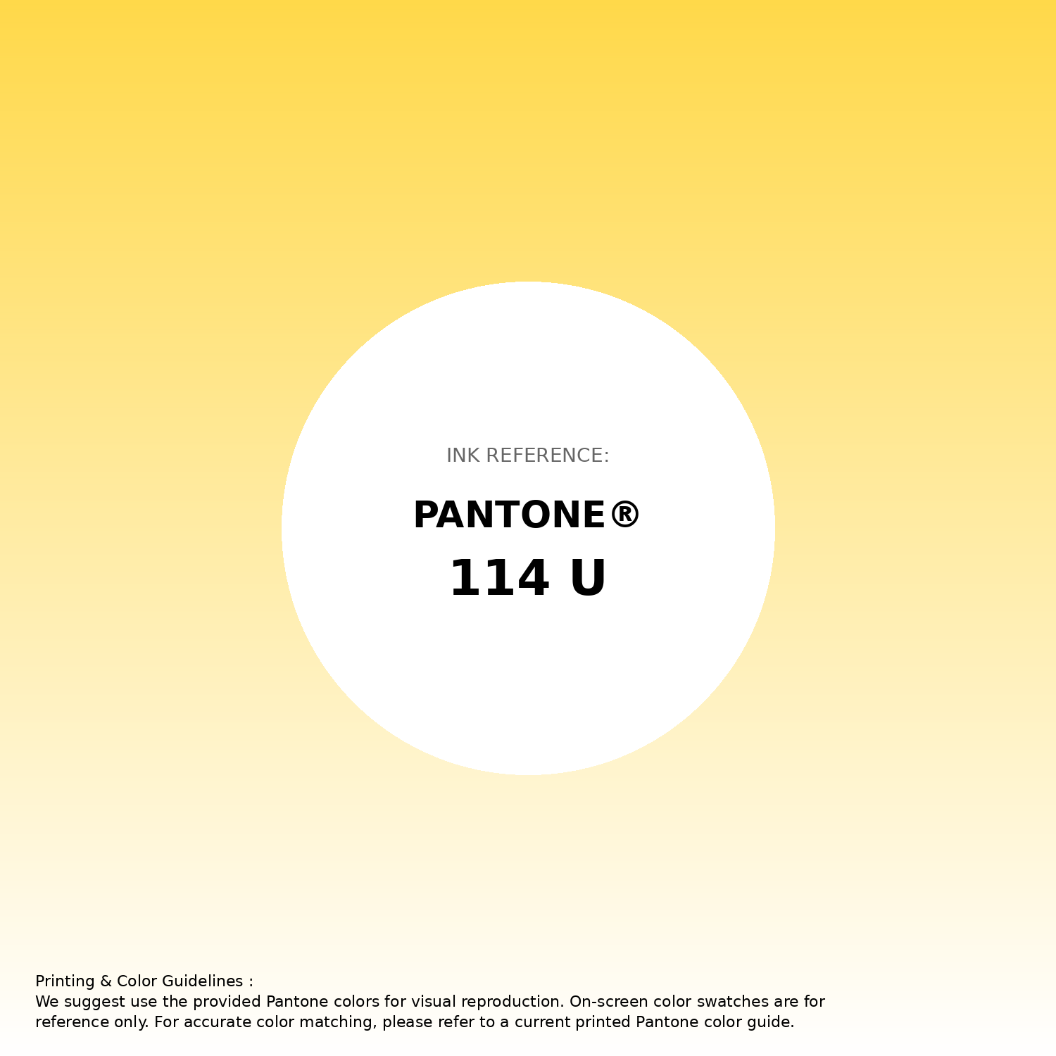 Stunning gradient artwork featuring Pantone 114 U Color | Hex color Code #ffd94a. Beautiful color transitions perfect for modern designs and backgrounds. #gradient #colorart #design #ffd94a