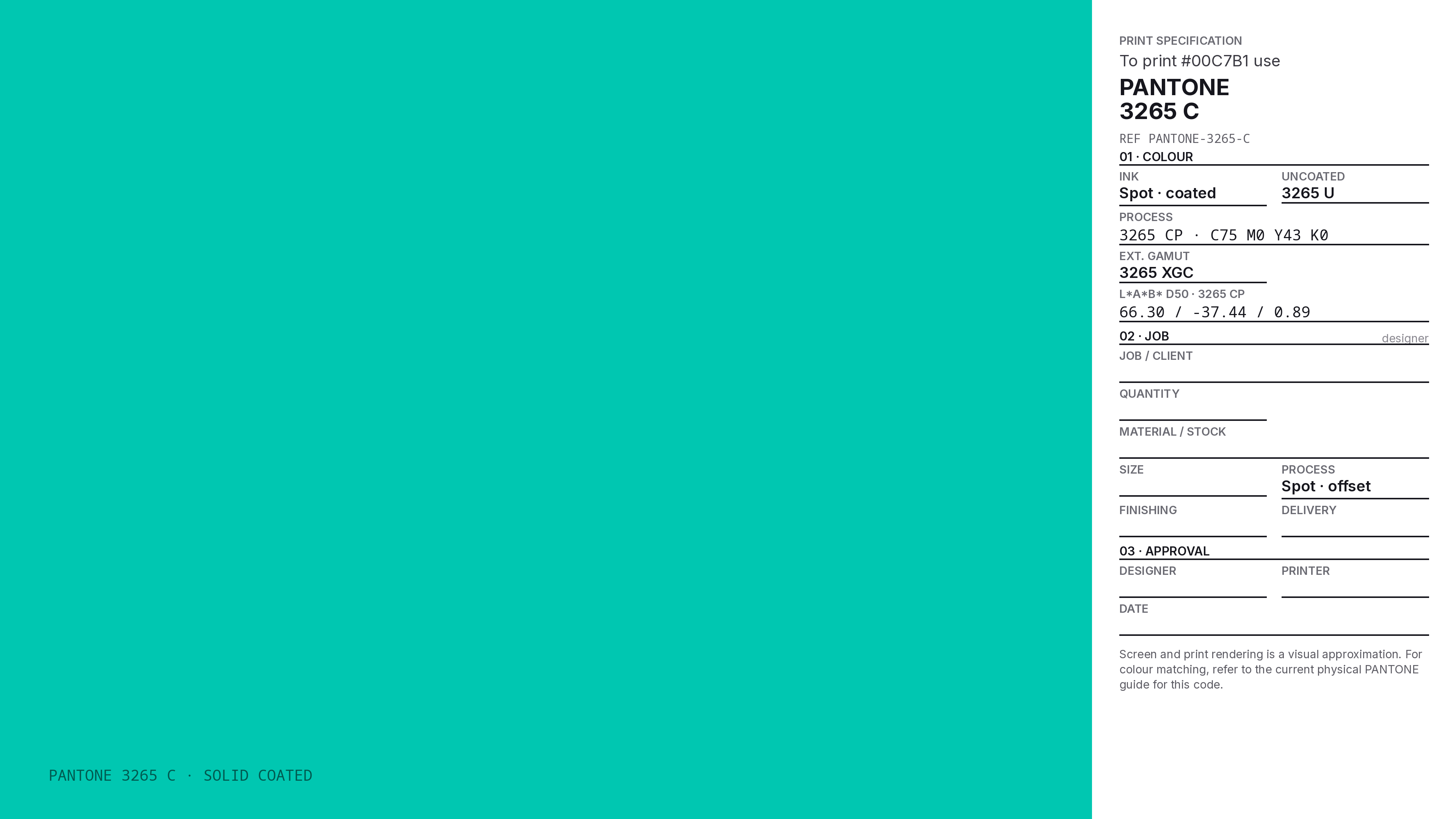 00C7B1 Hex Code (Amazonite Shade) — RGB, CMYK & HSL Color Values