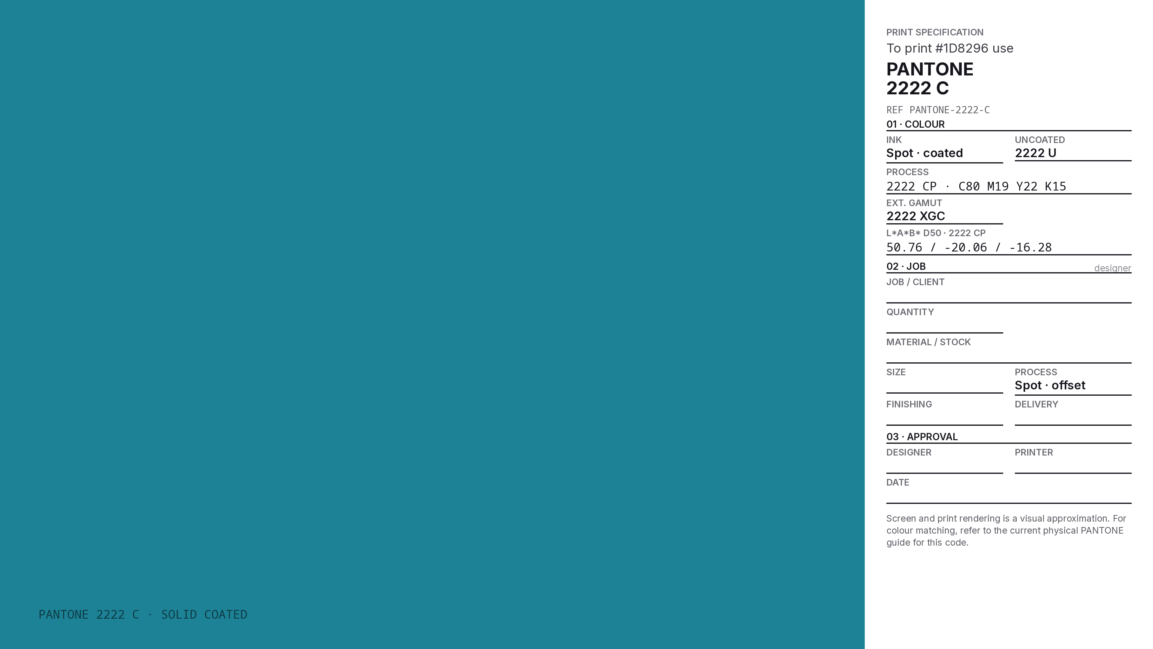 1D8296 Hex Code (Pagoda Shade) — RGB, CMYK & HSL Color Values