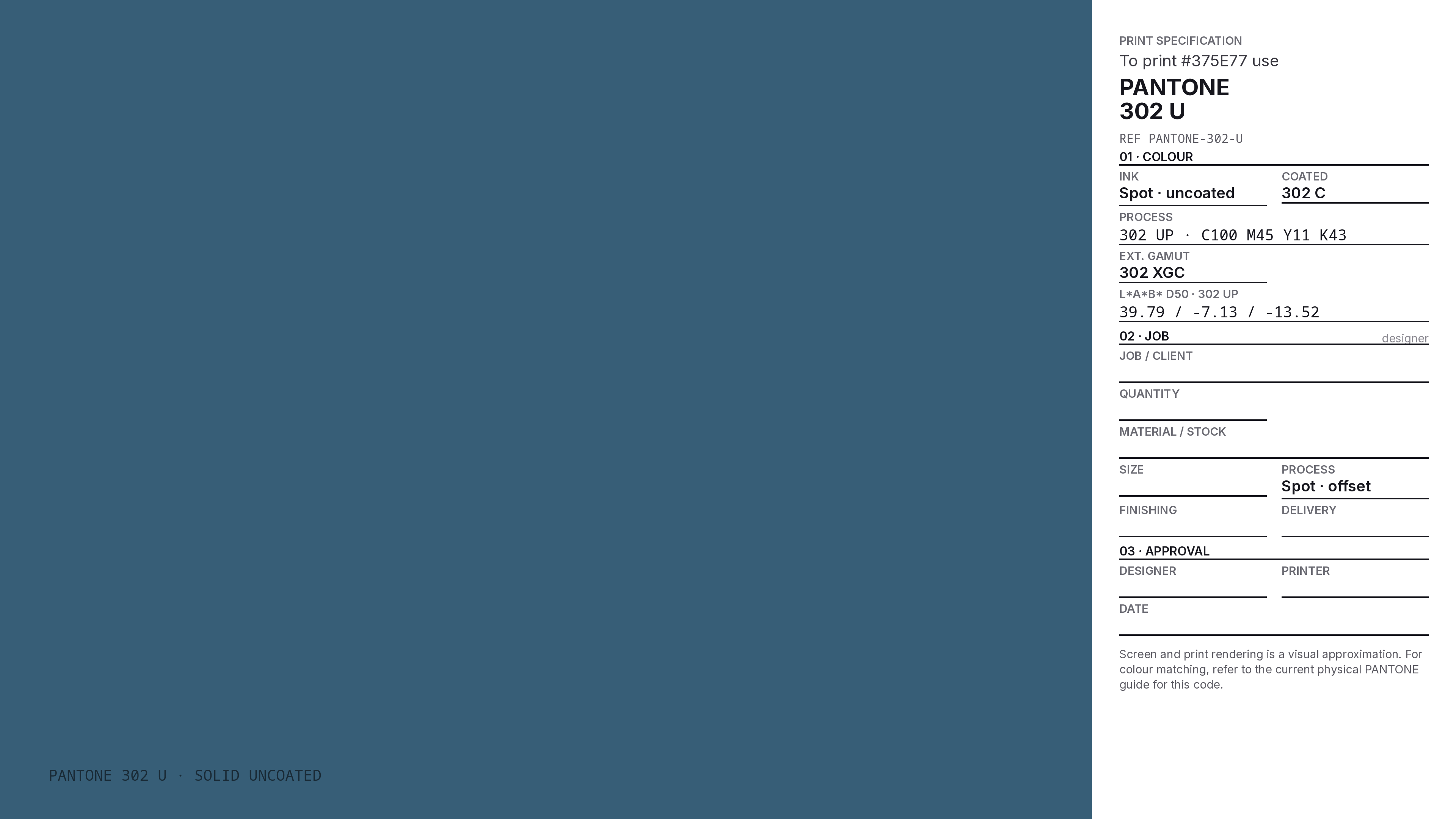375E77 Hex Code (Blue Ashes Shade) — RGB, CMYK & HSL Color Values