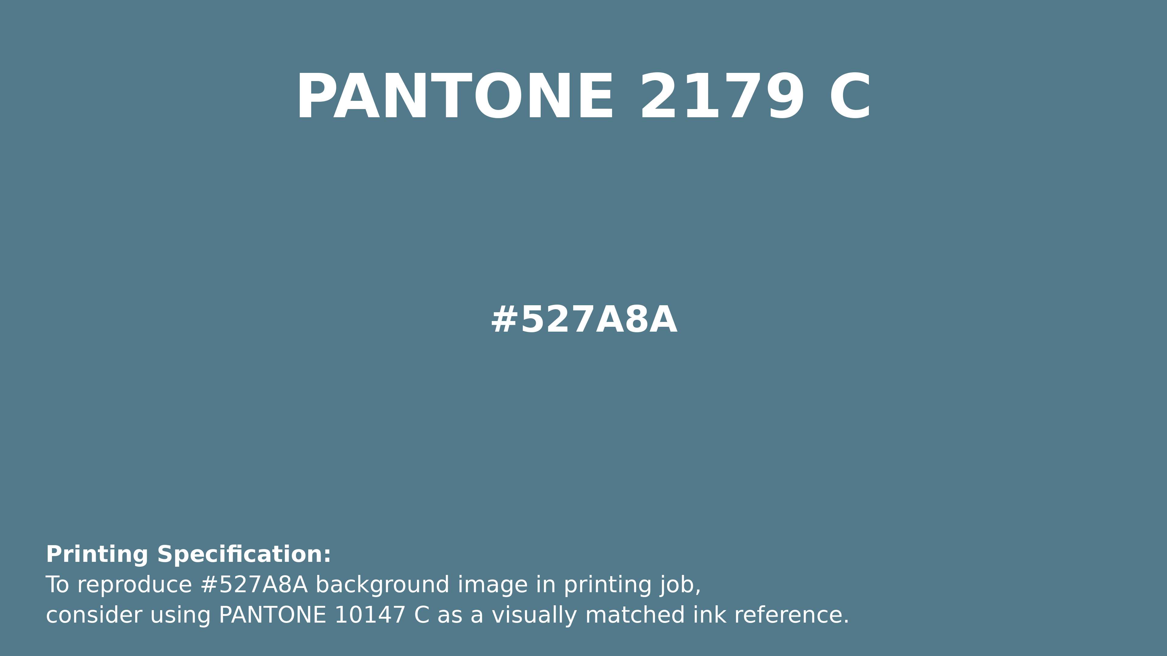 527A8A Hex Code (Rocky Hill Shade) — RGB, CMYK & HSL Color Values