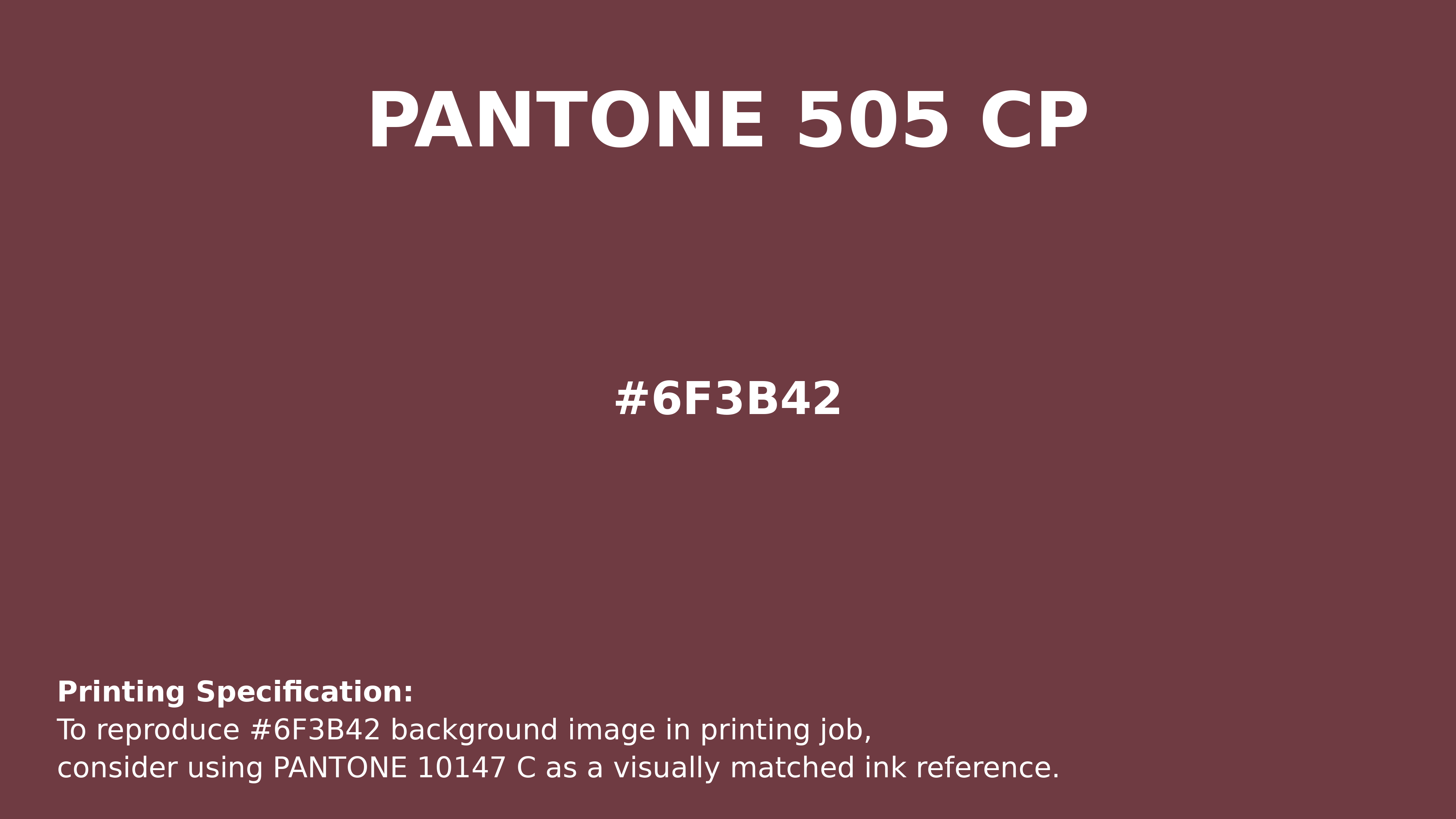 Wild Cranberry (similar) Color | 6f3b42 | Printing Match PANTONE