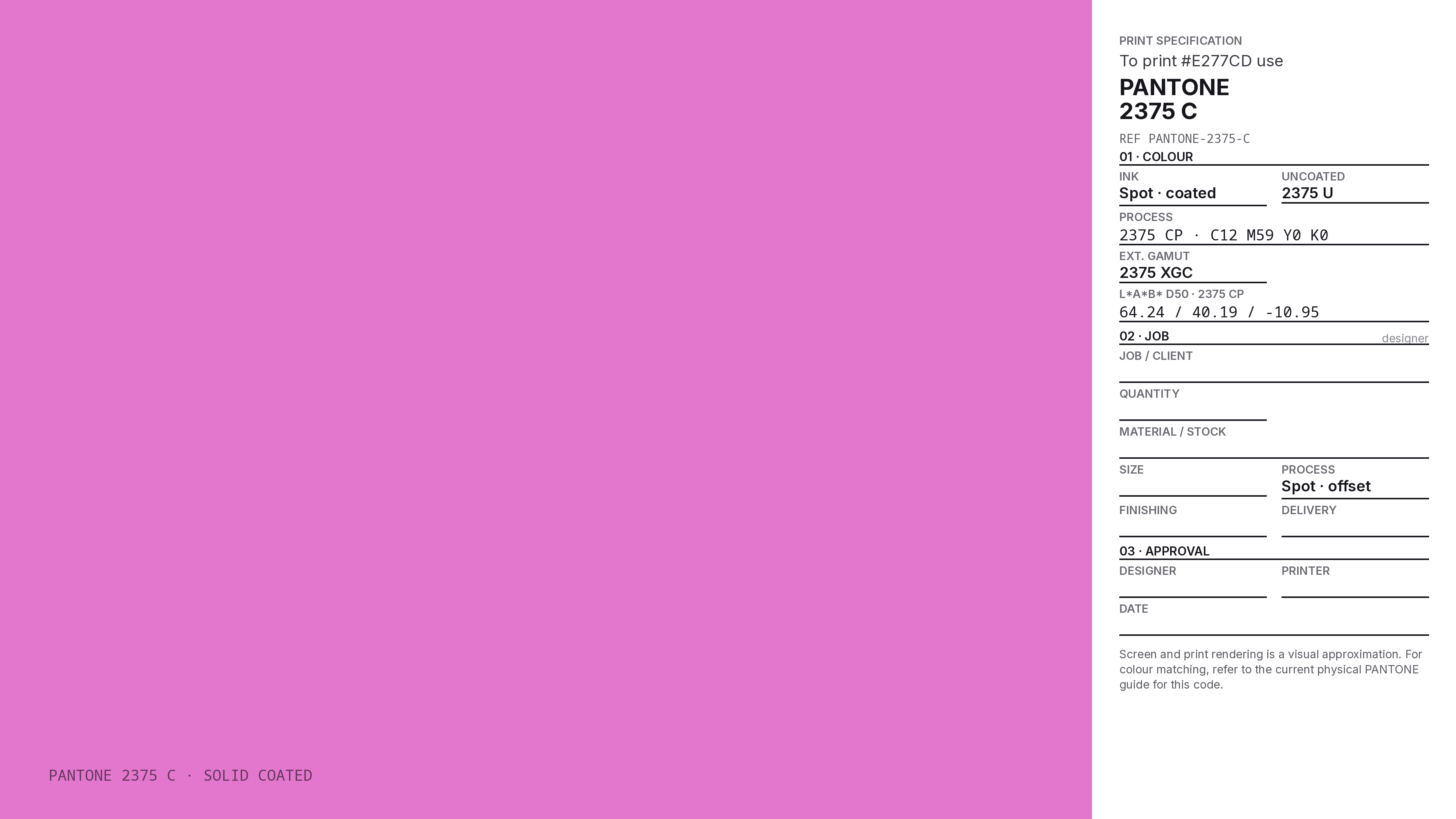 E277CD Hex Code (Vibrant Fuchsia Shade) — RGB, CMYK & HSL Color