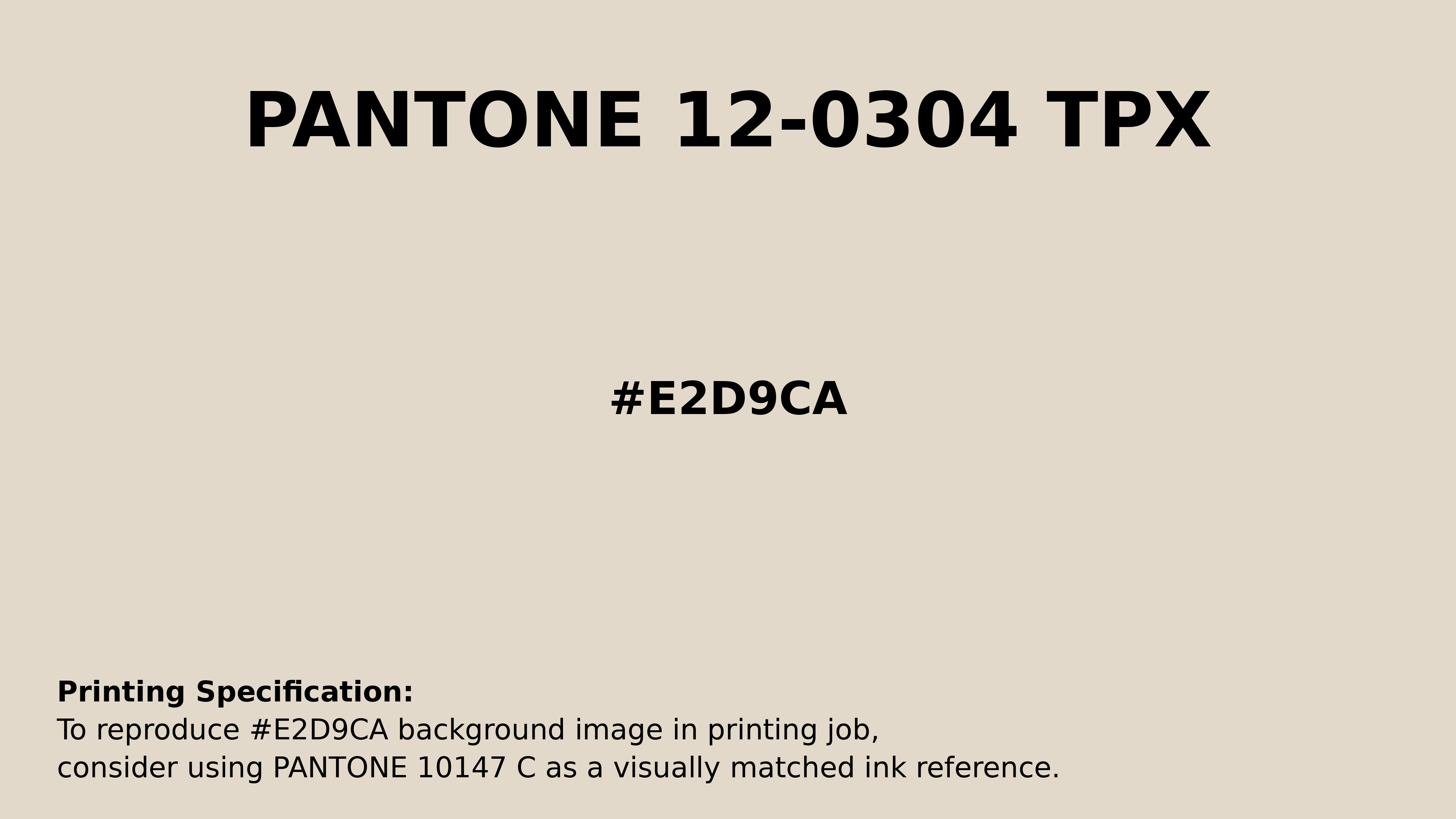 Hex Color #E2D9CA — RGB, CMYK & HSL Color Values | iColorPalette