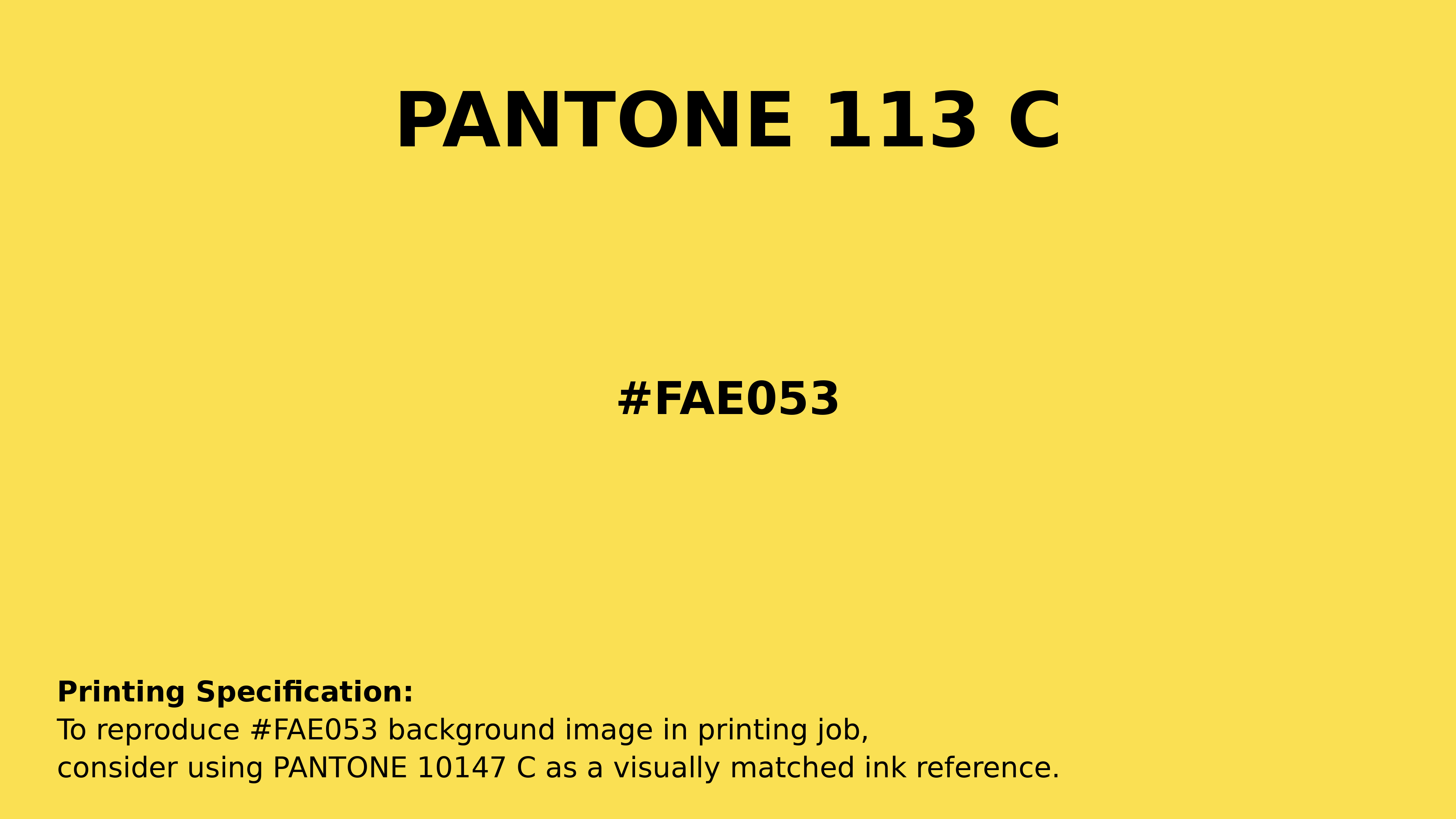 hex-color-fae053-printing-match-pantone-113-c-color-conversion