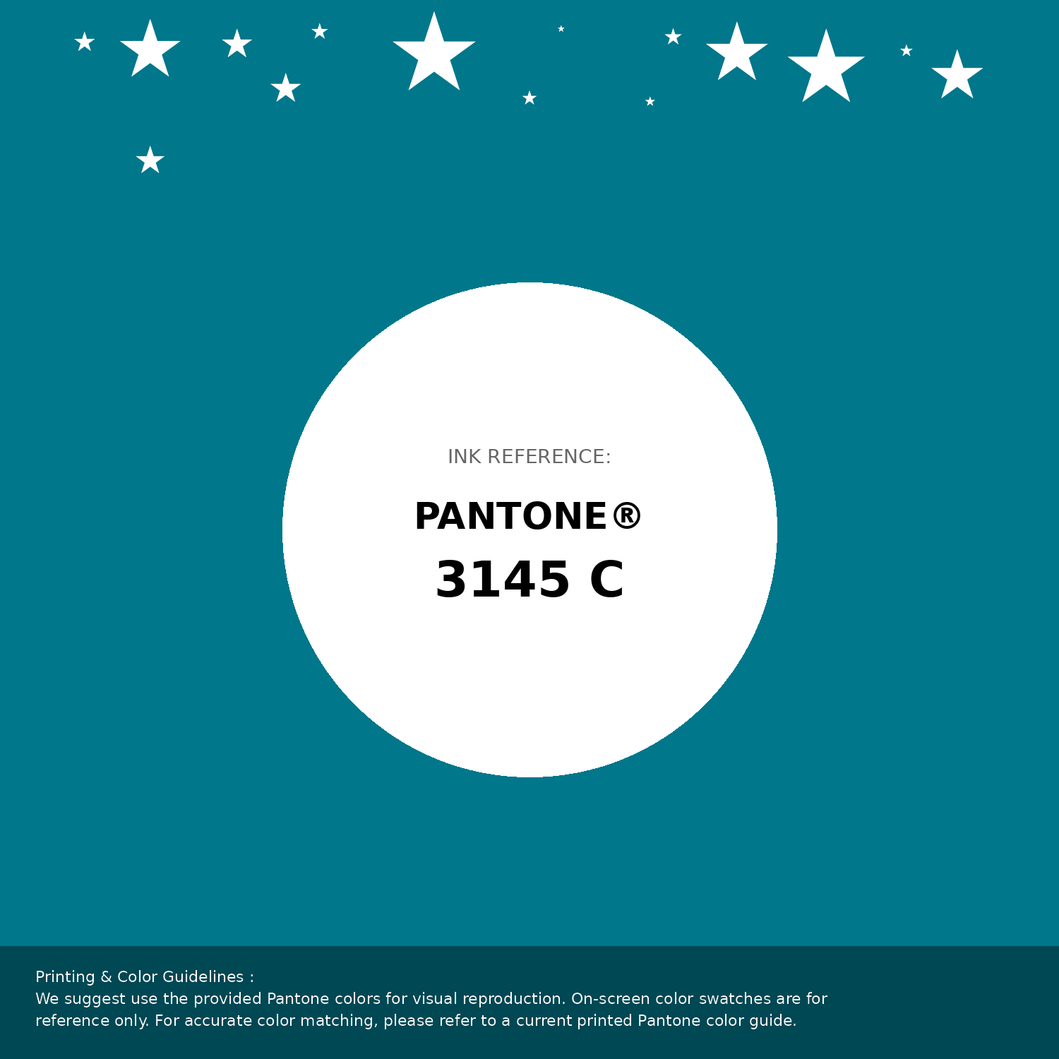 Hex Color #00778b | Printing Match PANTONE 3145 C | Color conversion ...