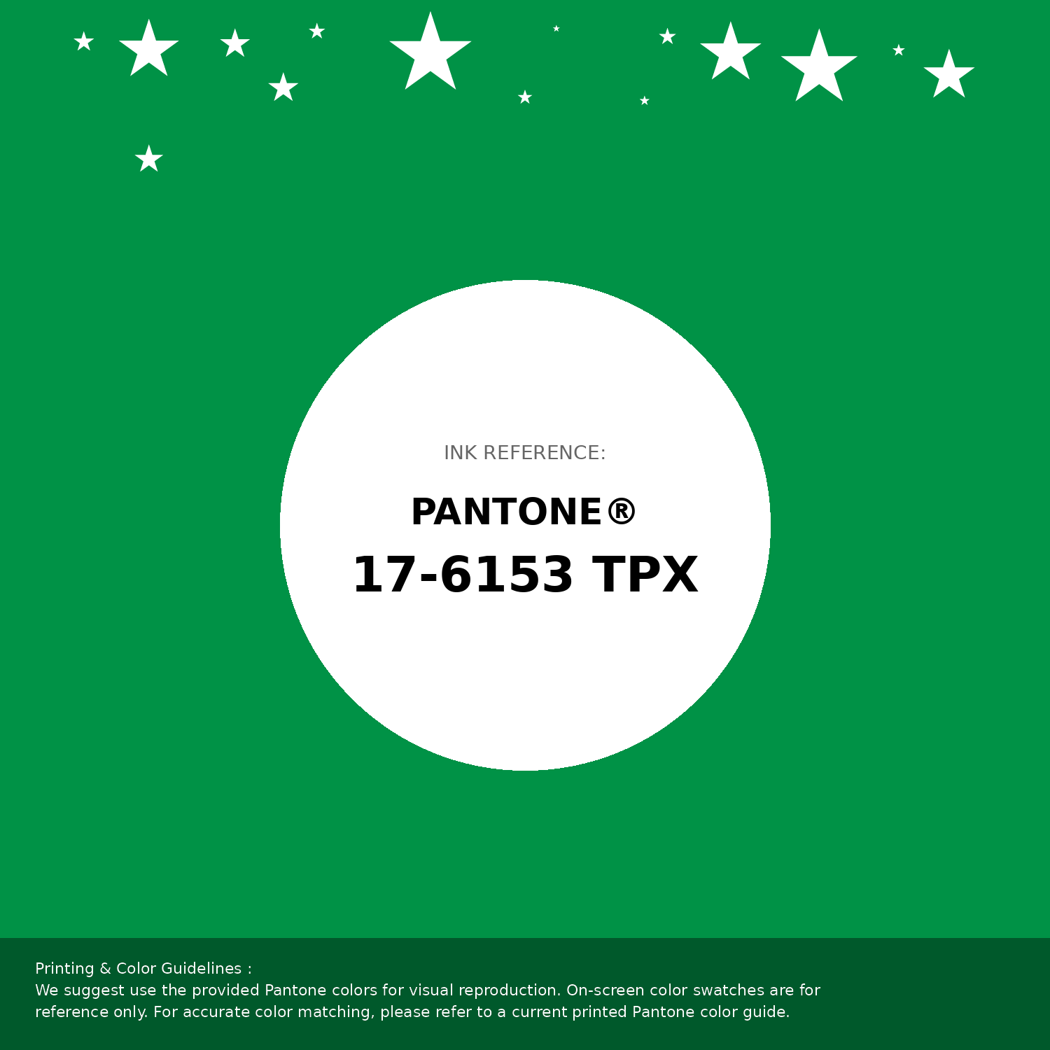 Hex Color #009246 | Printing Match PANTONE 17-6153 TPX | Color