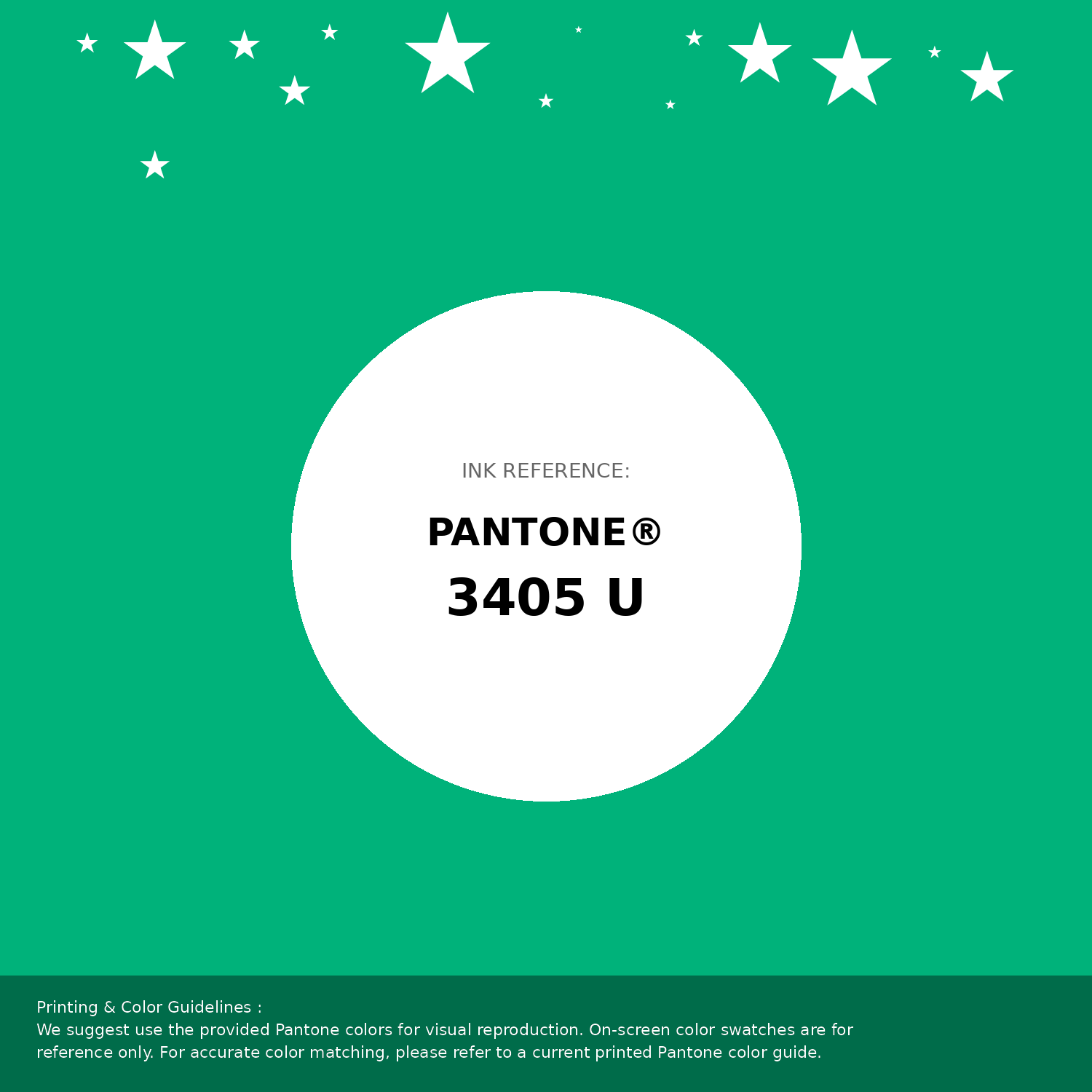 Hex Color #00b27a | Printing Match PANTONE 3405 U | Color conversion ...