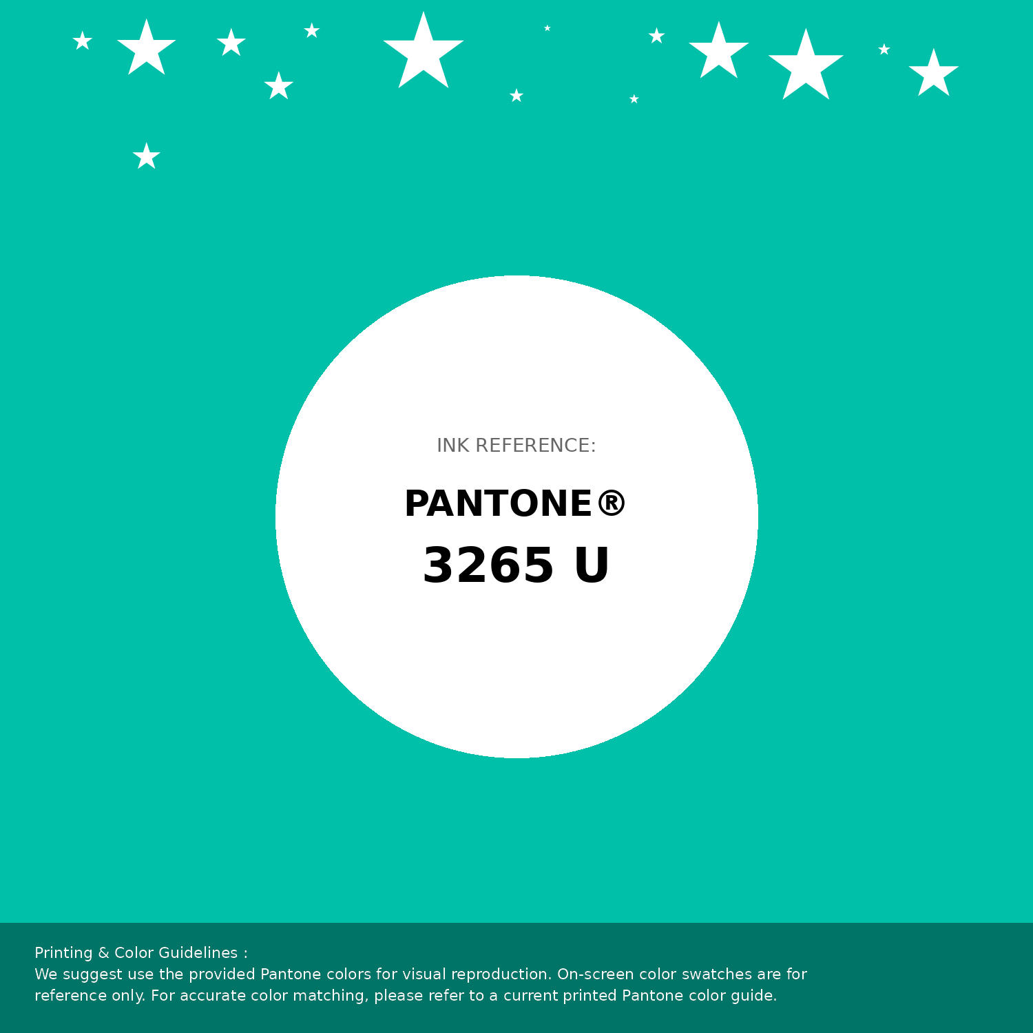 Beautiful Pantone swatch artwork featuring Pantone 3265 U Color | Hex color Code #00c0aa. Professional color swatch design perfect for designers and color enthusiasts. #pantone #colorswatch #designresource #00c0aa
