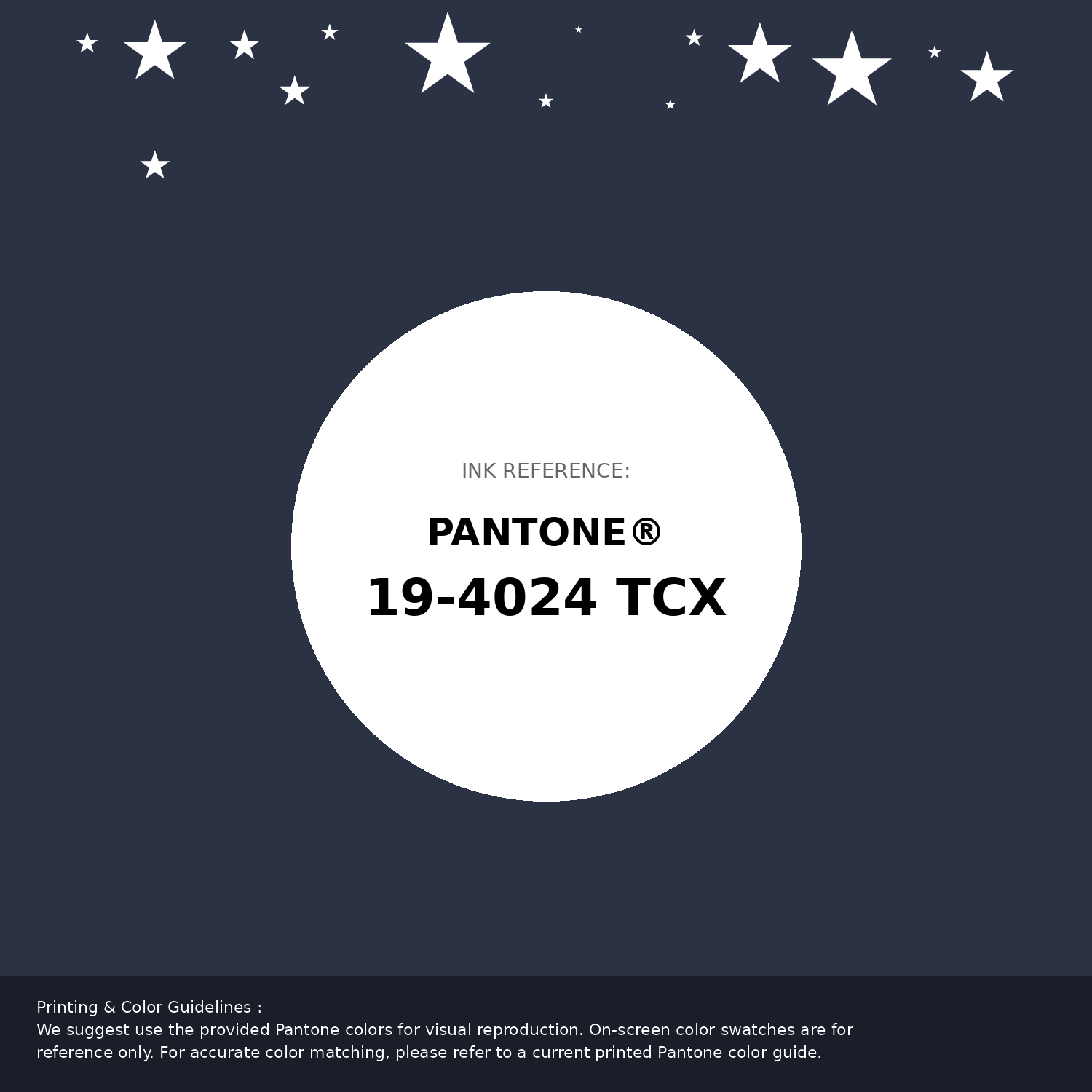 Hex Color #2a3244 | Printing Match PANTONE 19-4024 TCX | Color conversion  CMYK | Hsl | Rgb