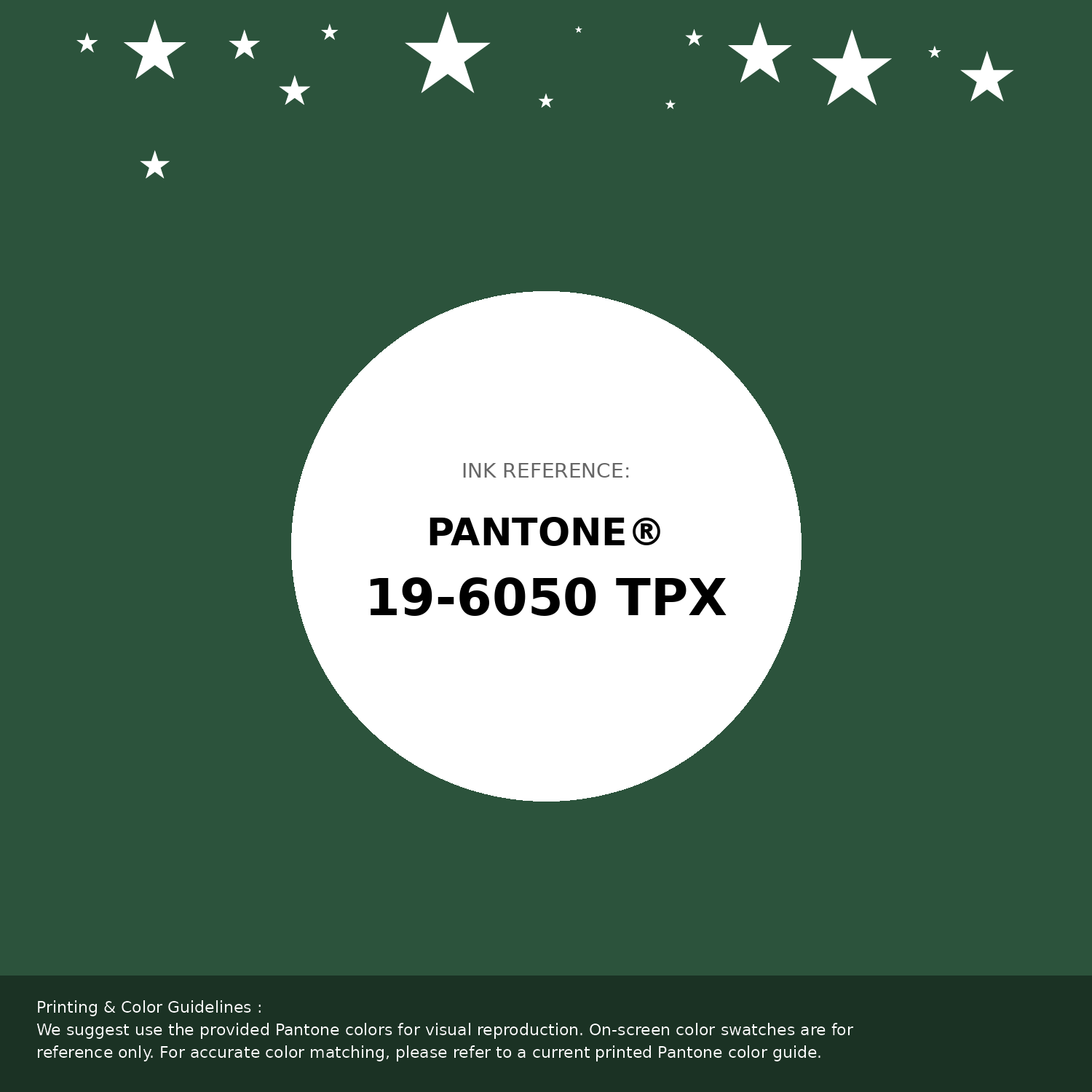 Beautiful Pantone swatch artwork featuring Pantone 19-6050 Tpx Eden Color | Hex color Code #2c533c. Professional color swatch design perfect for designers and color enthusiasts. #pantone #colorswatch #designresource #2c533c