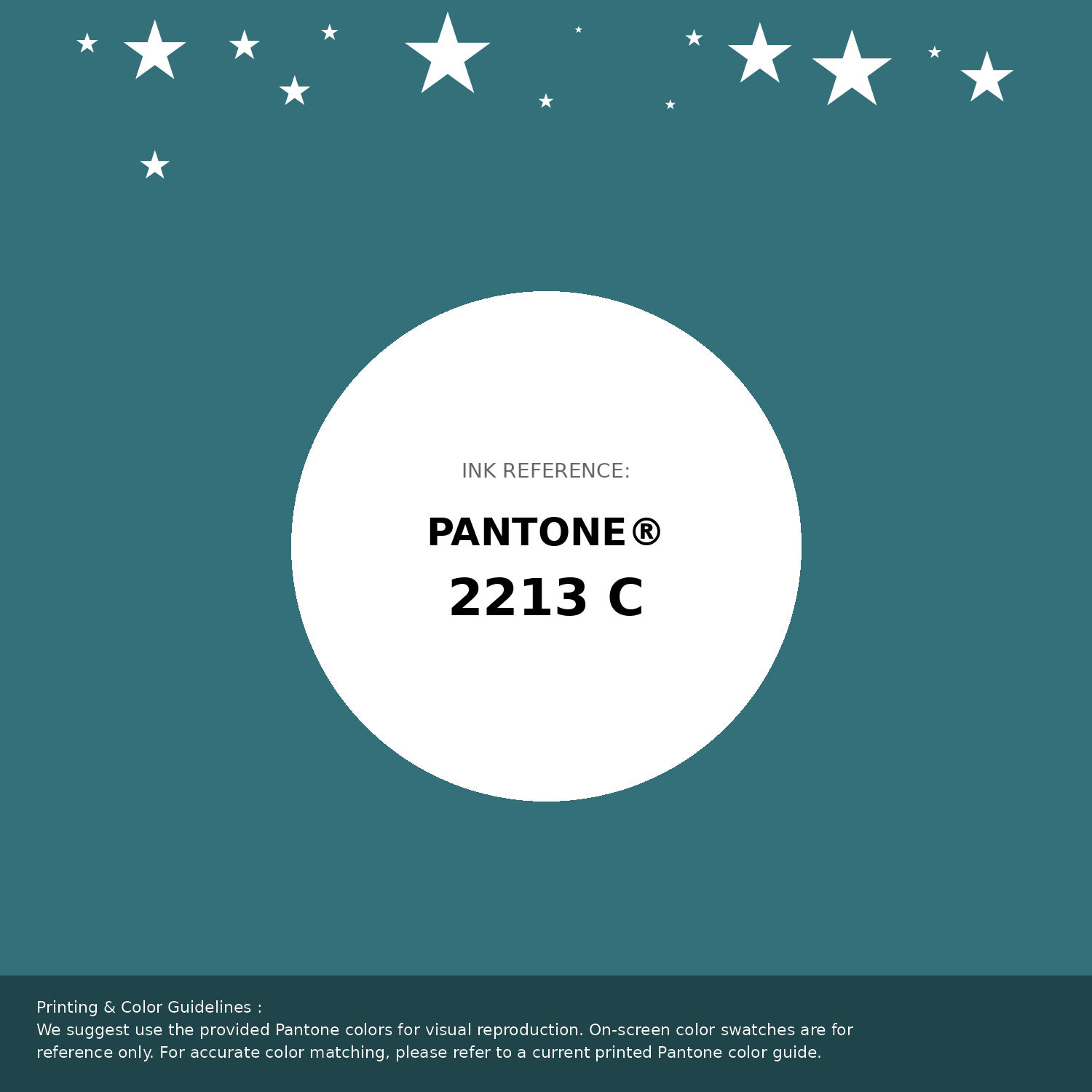 Beautiful Pantone swatch artwork featuring Pantone 2213 C Color | Hex color Code #337079. Professional color swatch design perfect for designers and color enthusiasts. #pantone #colorswatch #designresource #337079