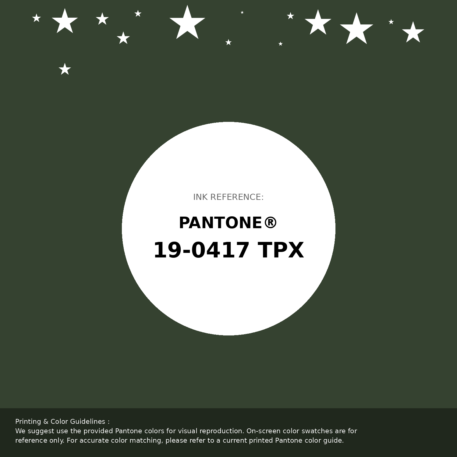 Beautiful Pantone swatch artwork featuring Pantone 19-0417 Tpx Kombu Green Color | Hex color Code #354230. Professional color swatch design perfect for designers and color enthusiasts. #pantone #colorswatch #designresource #354230