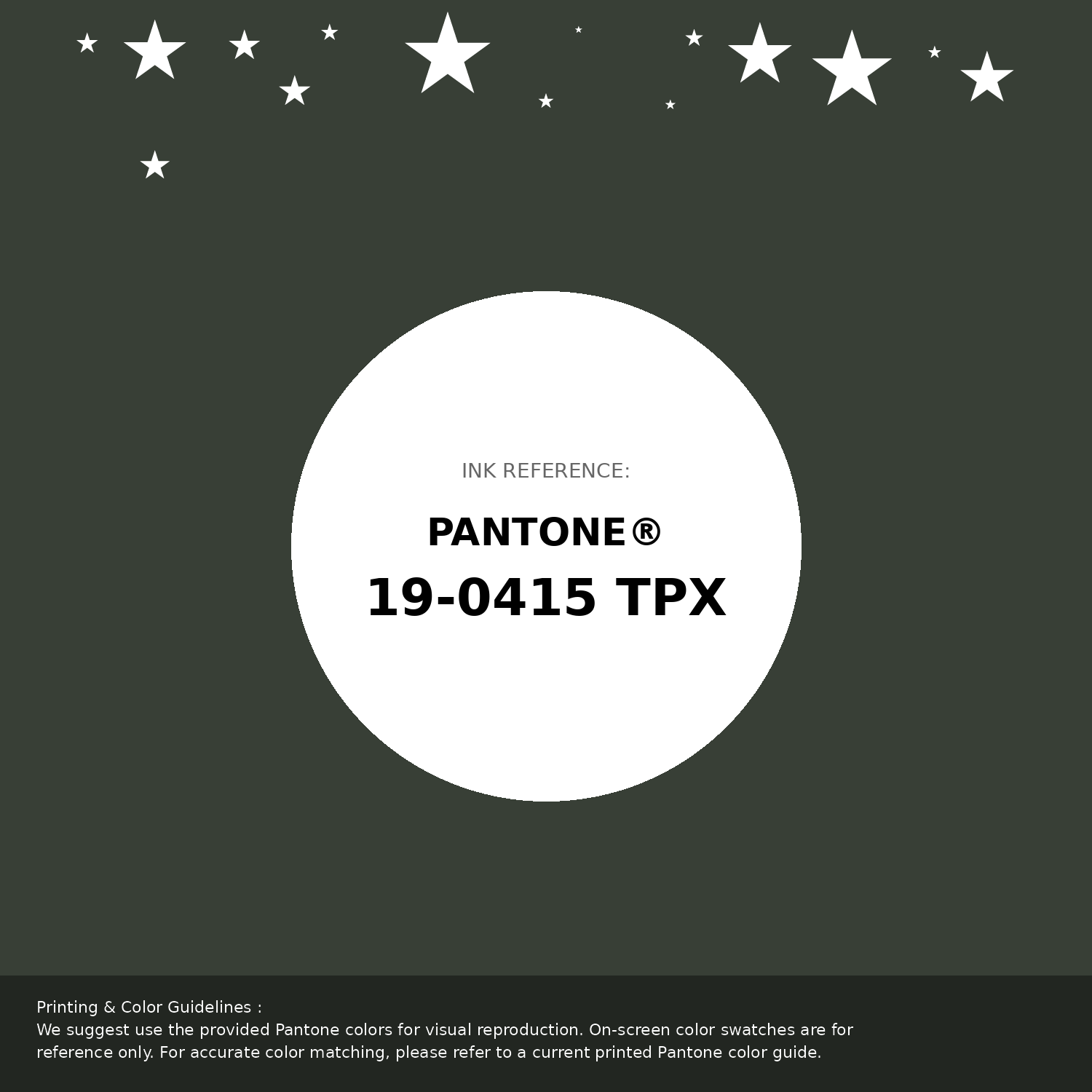 Beautiful Pantone swatch artwork featuring Pantone 19-0415 Tpx Duffel Bag Color | Hex color Code #383f36. Professional color swatch design perfect for designers and color enthusiasts. #pantone #colorswatch #designresource #383f36