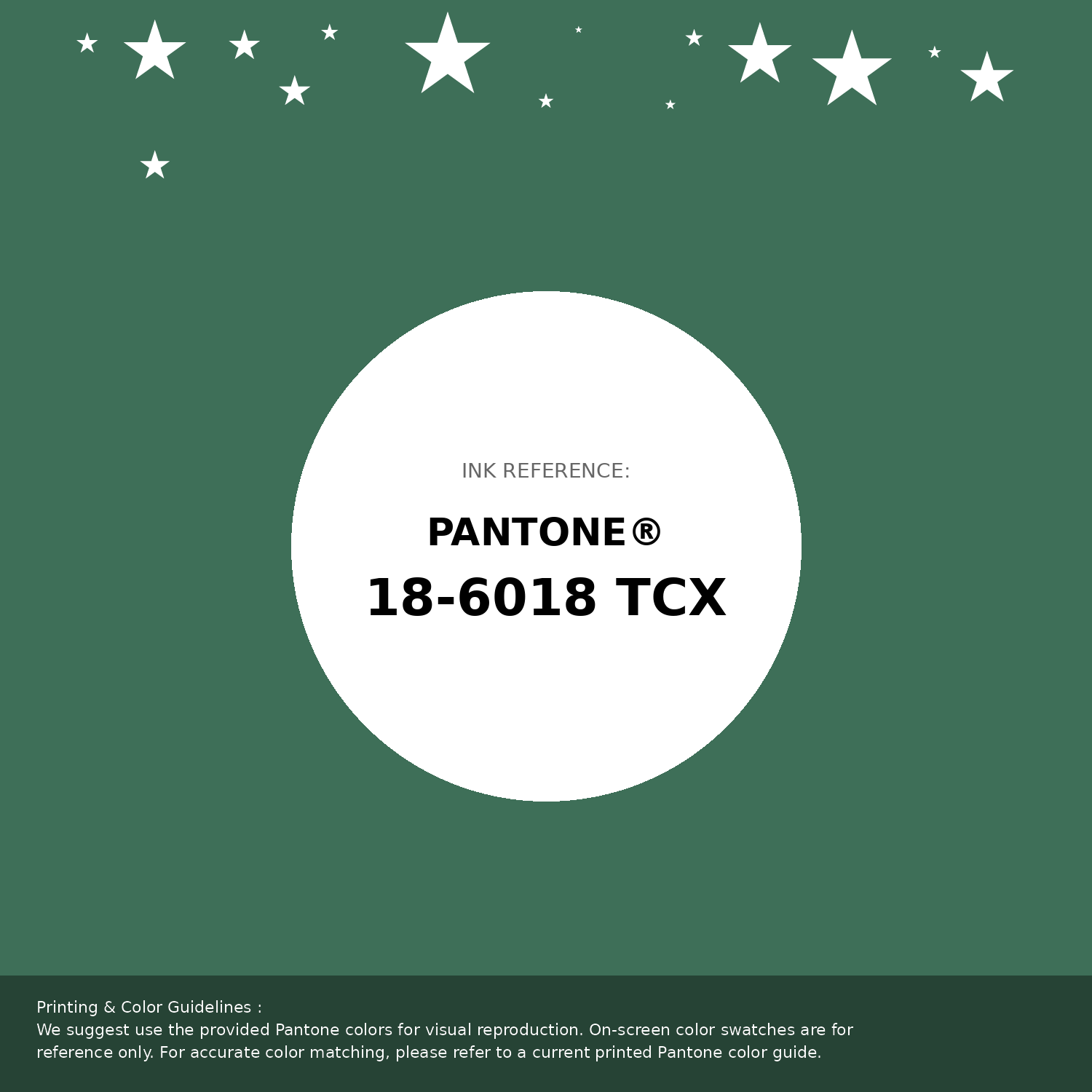 Beautiful Pantone swatch artwork featuring Pantone 18-6018 Tcx Foliage Green Color | Hex color Code #3e6f58. Professional color swatch design perfect for designers and color enthusiasts. #pantone #colorswatch #designresource #3e6f58