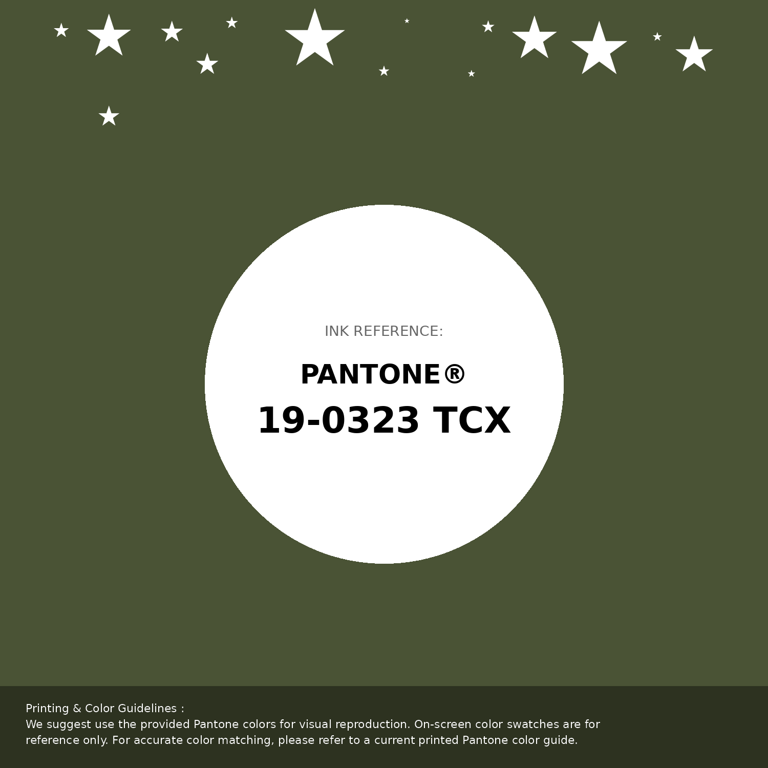 Hex Color #4a5335 | Pantone PANTONE 19-0323 TCX | Hsl | Rgb