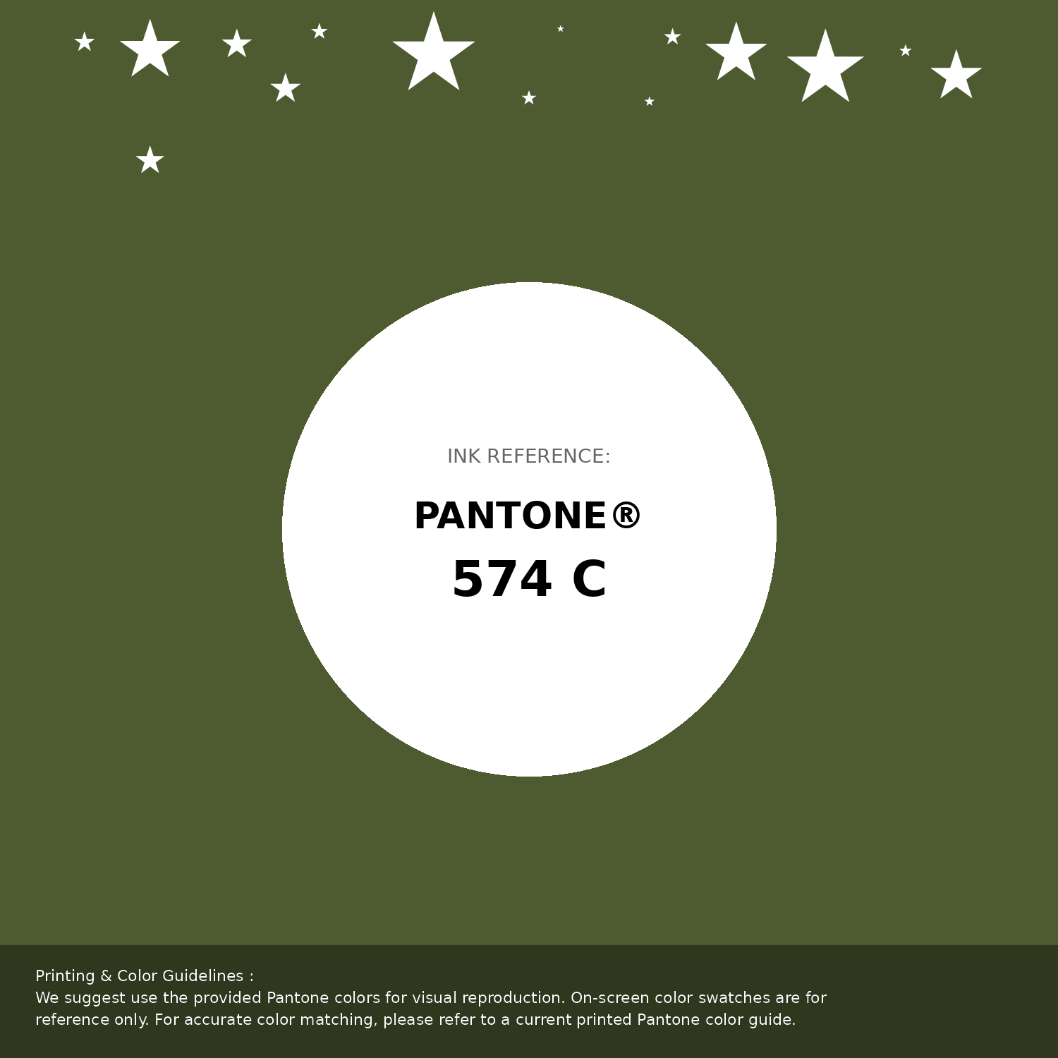 Beautiful Pantone swatch artwork featuring Pantone 574 C Color | Hex color Code #4e5b31. Professional color swatch design perfect for designers and color enthusiasts. #pantone #colorswatch #designresource #4e5b31