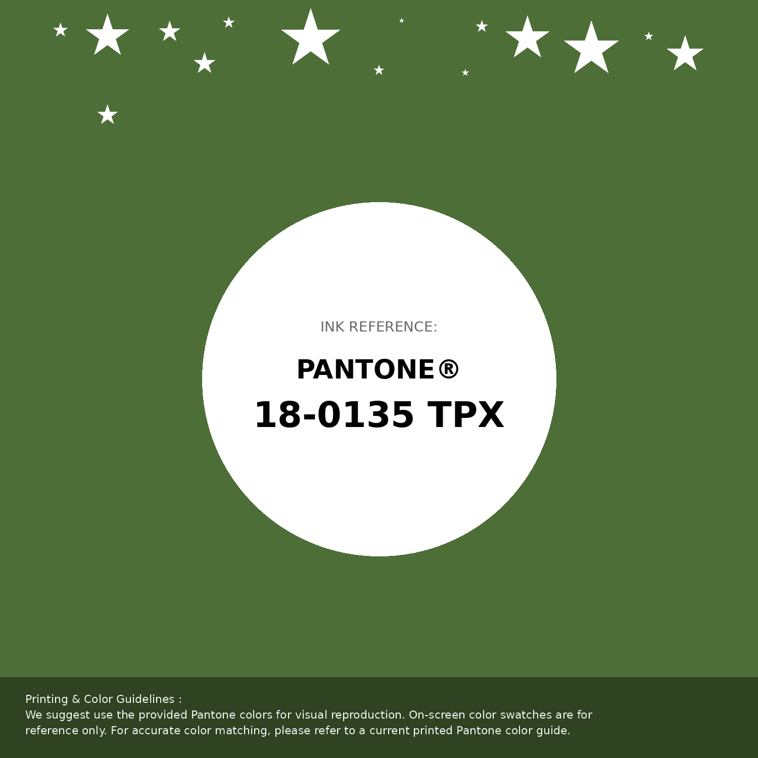 Hex Color #4e6e38 | Printing Match PANTONE 18-0135 TPX | Color ...