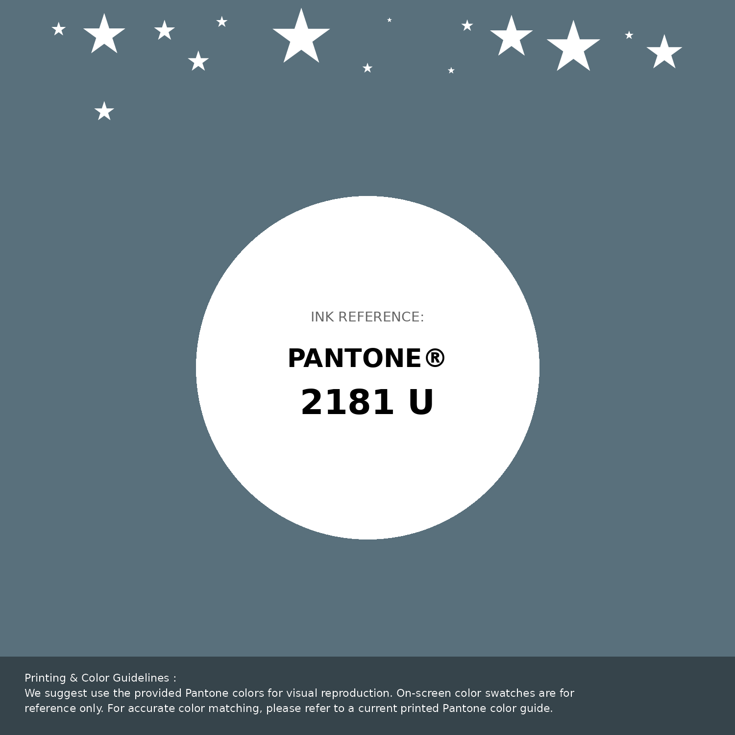 Beautiful Pantone swatch artwork featuring Pantone 2181 U Color | Hex color Code #59707c. Professional color swatch design perfect for designers and color enthusiasts. #pantone #colorswatch #designresource #59707c