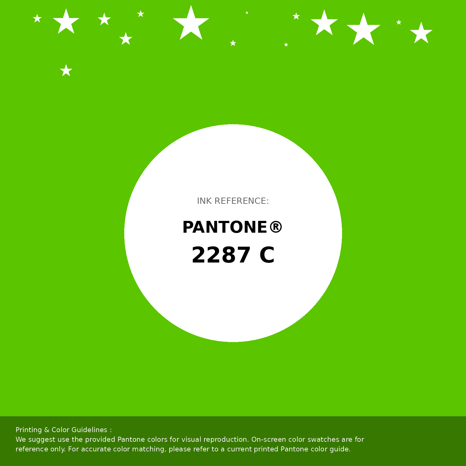 Beautiful Pantone swatch artwork featuring Pantone 2287 C Color | Hex color Code #5bc500. Professional color swatch design perfect for designers and color enthusiasts. #pantone #colorswatch #designresource #5bc500