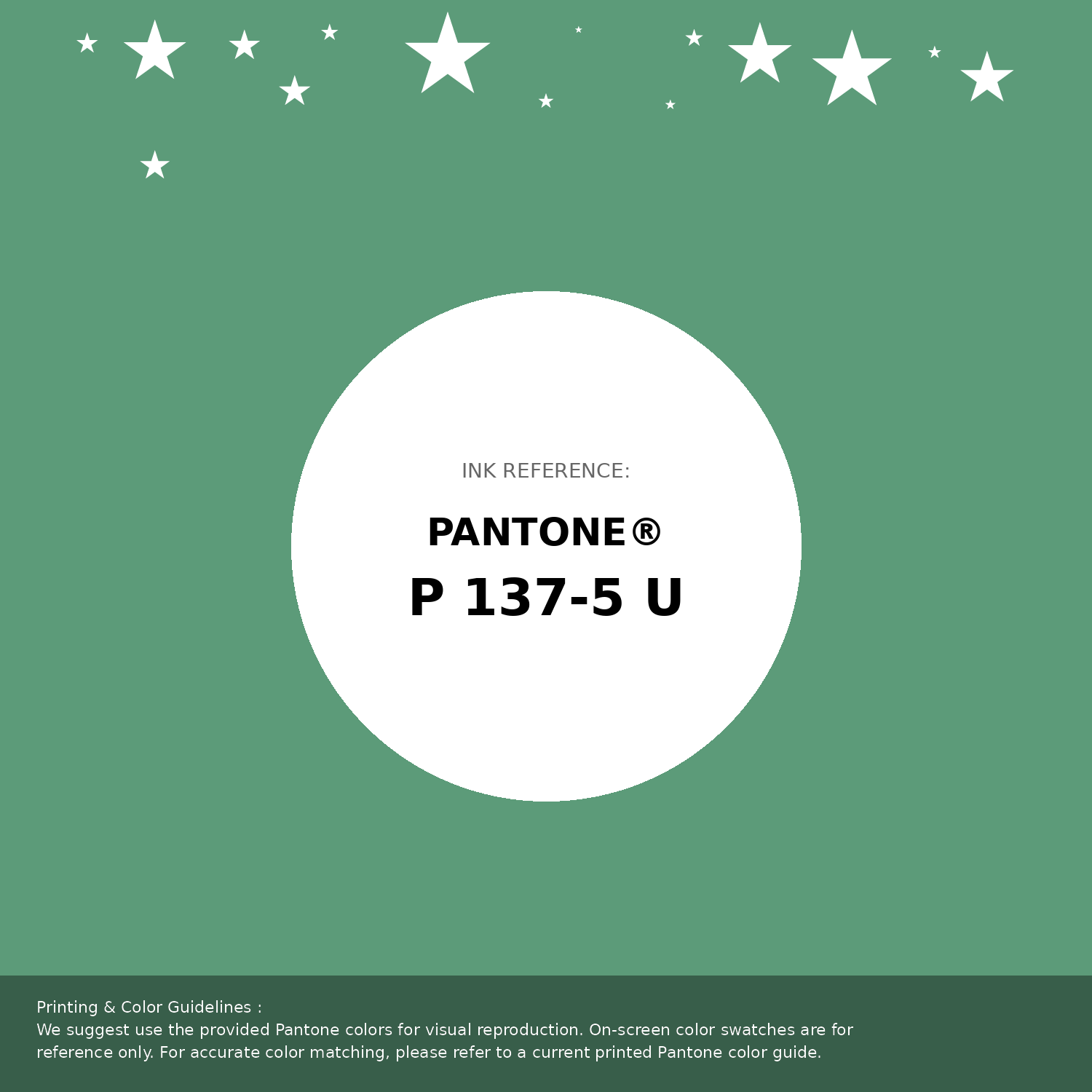 Beautiful Pantone swatch artwork featuring Pantone P 137-5 U Color | Hex color Code #5c9b79. Professional color swatch design perfect for designers and color enthusiasts. #pantone #colorswatch #designresource #5c9b79