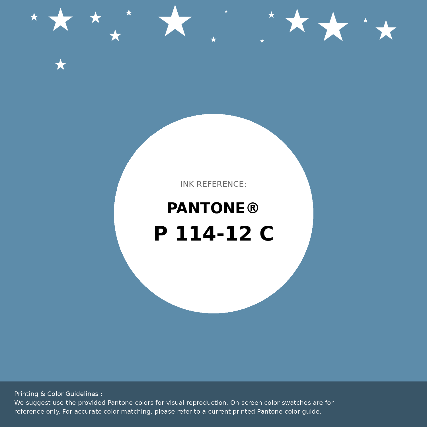Beautiful Pantone swatch artwork featuring Pantone P 114-12 C Color | Hex color Code #5d8caa. Professional color swatch design perfect for designers and color enthusiasts. #pantone #colorswatch #designresource #5d8caa