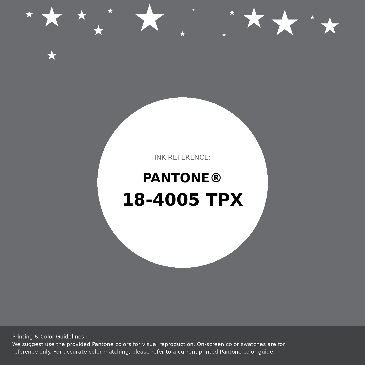 Beautiful Pantone swatch artwork featuring Pantone 18-4005 Tpx Steel Gray Color | Hex color Code #6a6c70. Professional color swatch design perfect for designers and color enthusiasts. #pantone #colorswatch #designresource #6a6c70