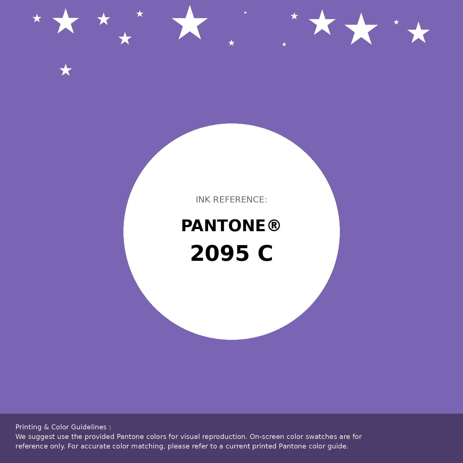 Beautiful Pantone swatch artwork featuring Pantone 2095 C Color | Hex color Code #7965b2. Professional color swatch design perfect for designers and color enthusiasts. #pantone #colorswatch #designresource #7965b2