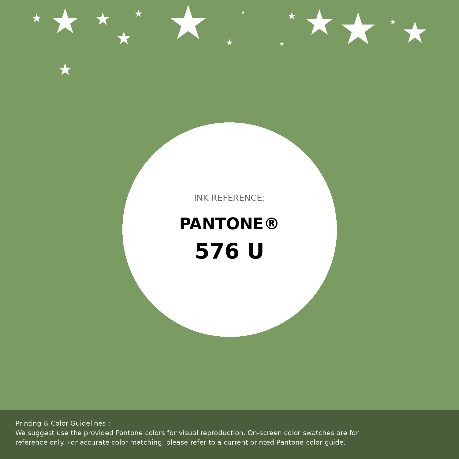 Hex Color #7a9b62 | Printing Match PANTONE 576 U | Color conversion ...